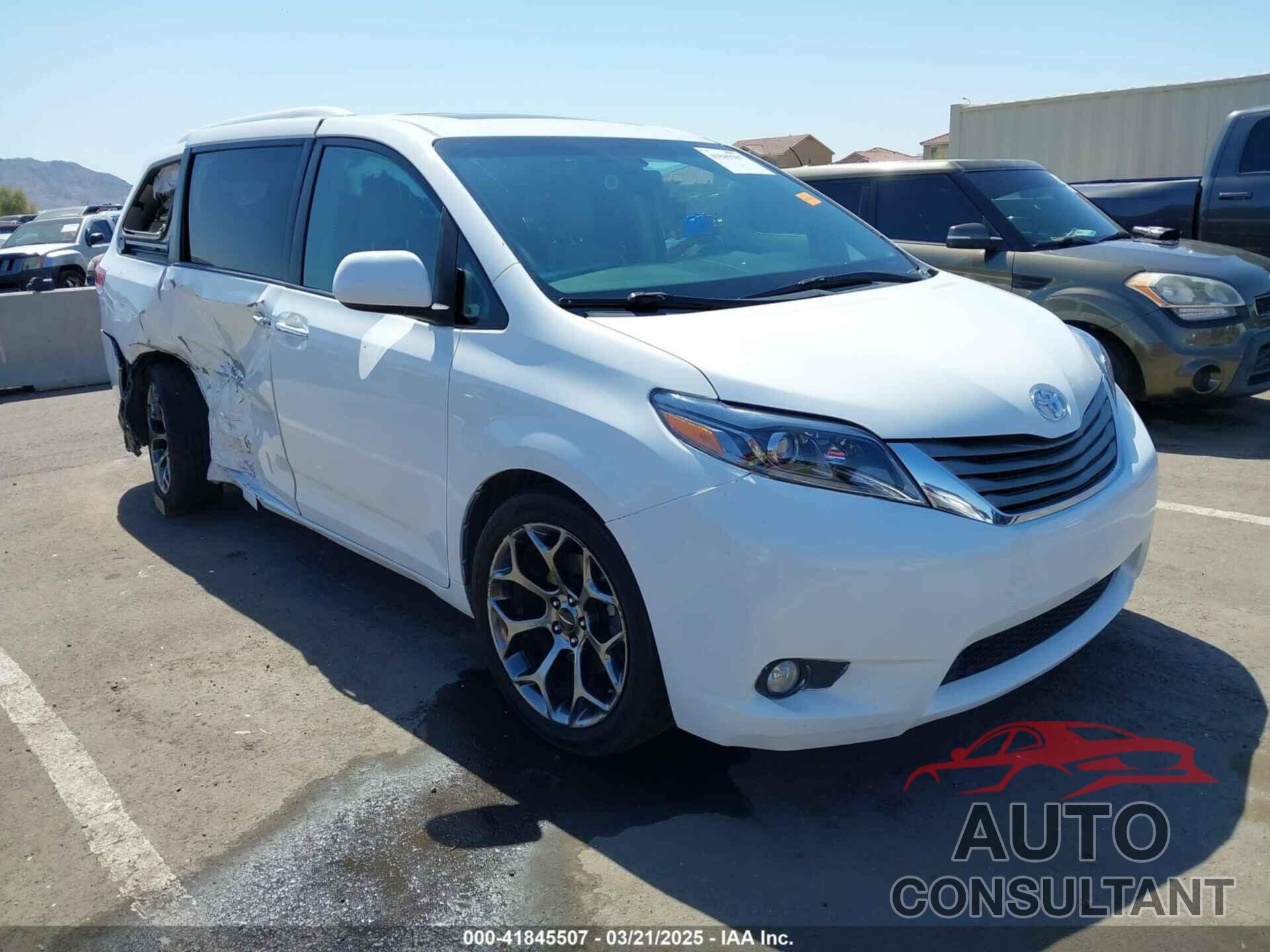 TOYOTA SIENNA 2013 - 5TDYK3DC6DS381794