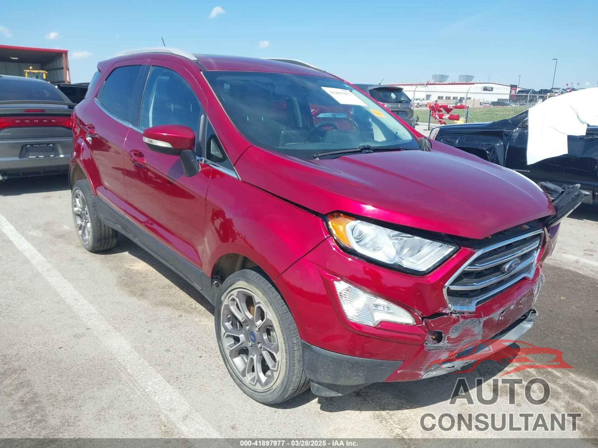 FORD ECOSPORT 2020 - MAJ6S3KL7LC333530