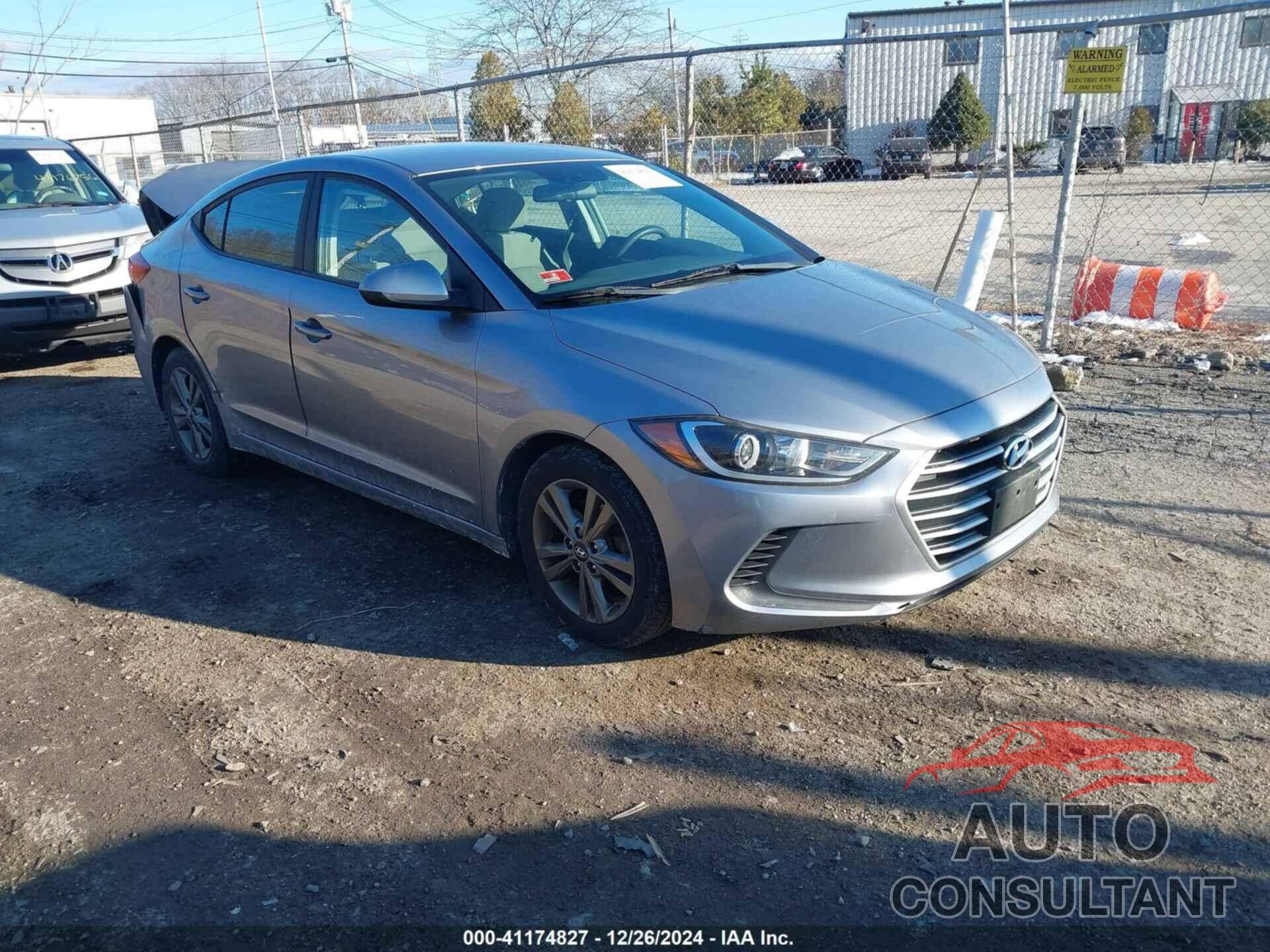 HYUNDAI ELANTRA 2017 - 5NPD84LF4HH008893