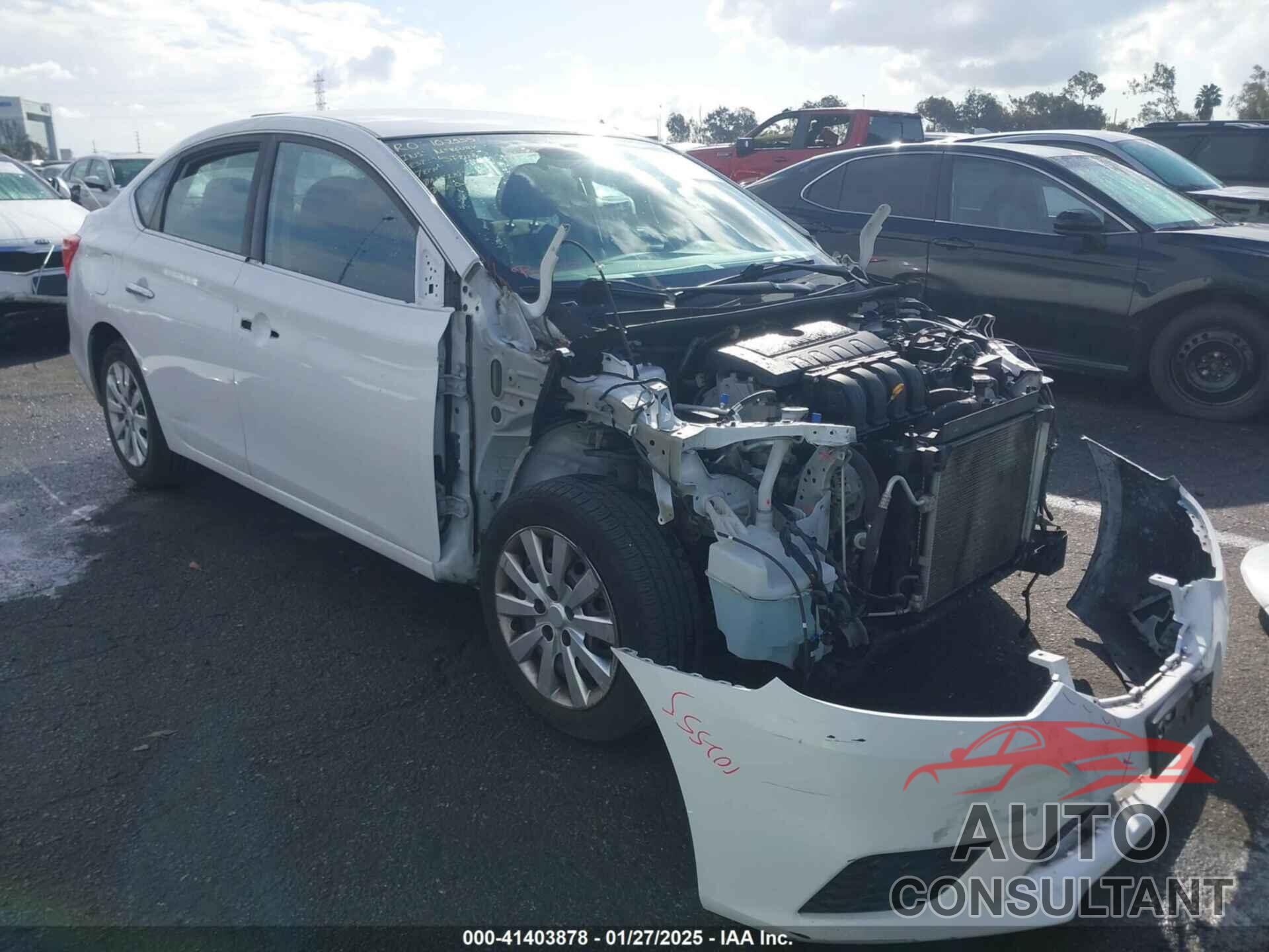 NISSAN SENTRA 2018 - 3N1AB7AP0JY296618