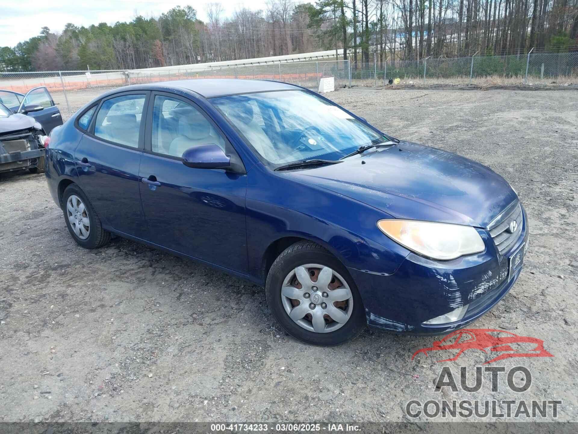 HYUNDAI ELANTRA 2009 - KMHDU46D99U611461