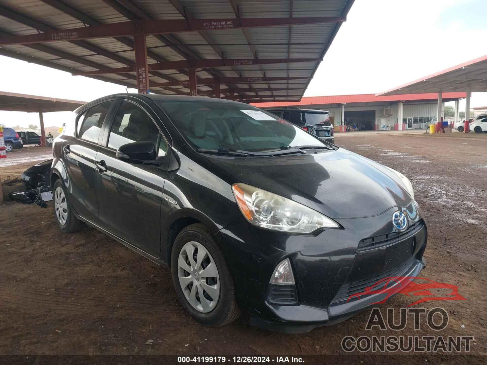 TOYOTA PRIUS C 2013 - JTDKDTB38D1056760