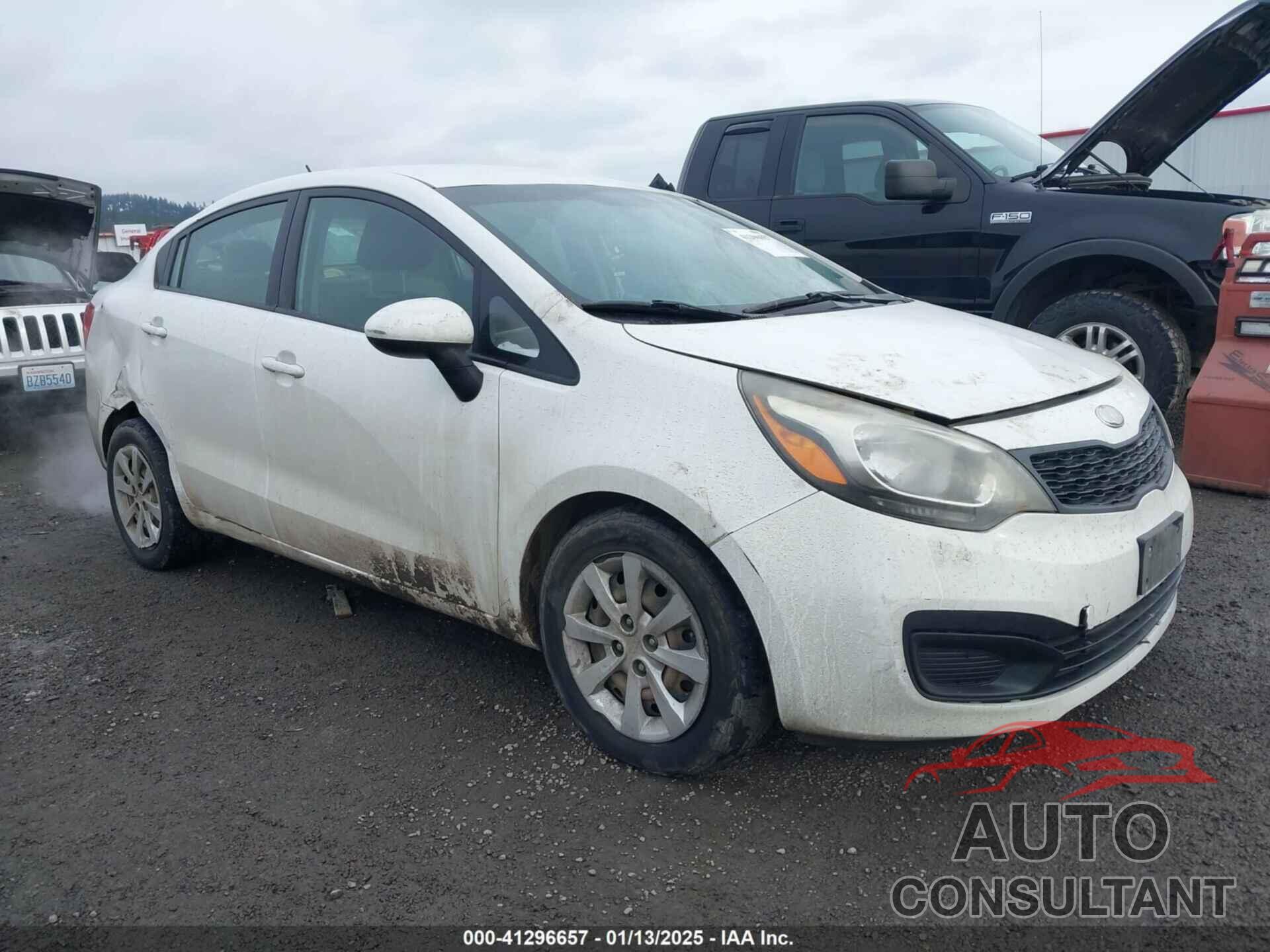 KIA RIO 2013 - KNADM4A38D6209430