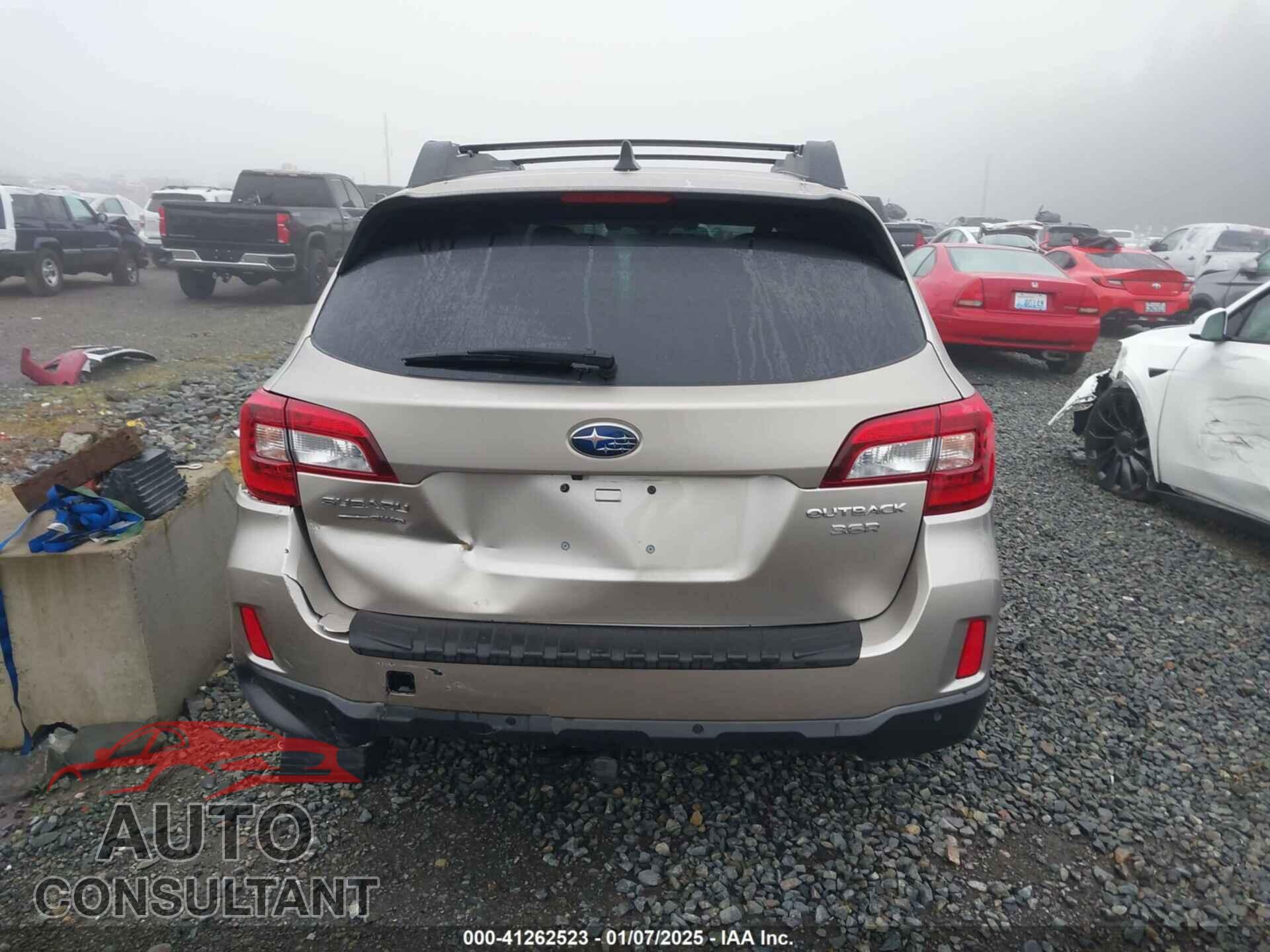 SUBARU OUTBACK 2017 - 4S4BSENC9H3309202