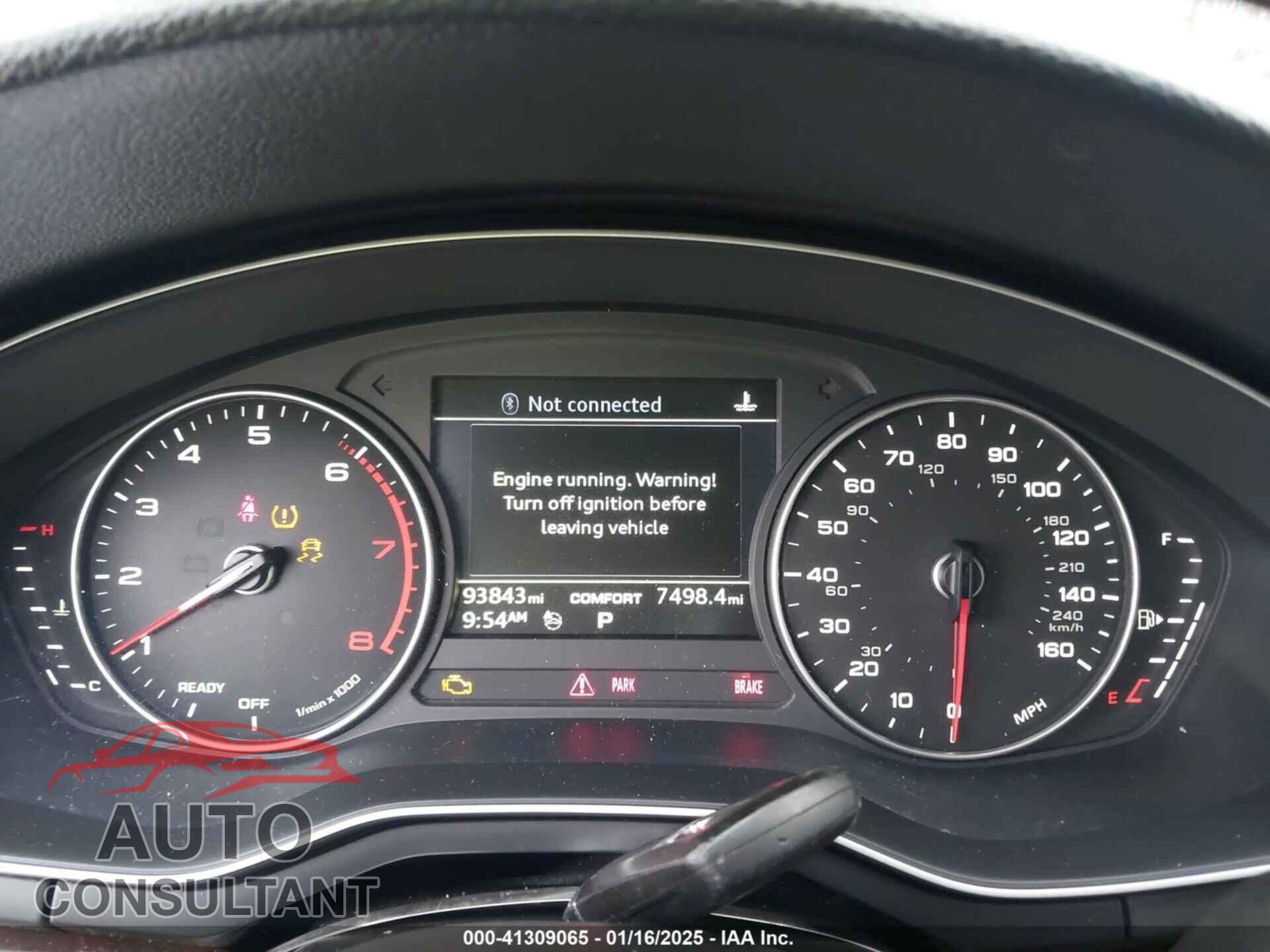 AUDI A4 2017 - WAUGMAF4XHN042139