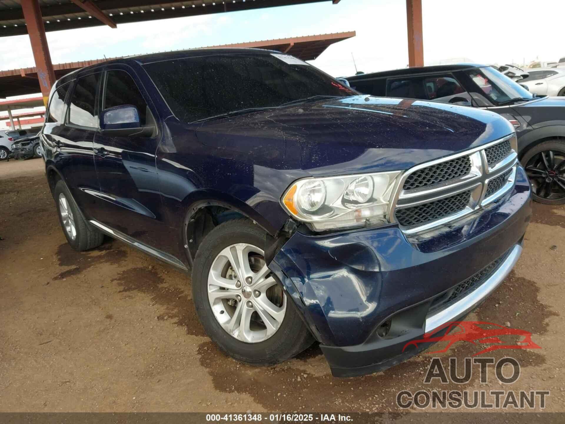 DODGE DURANGO 2012 - 1C4RDHAG9CC266500
