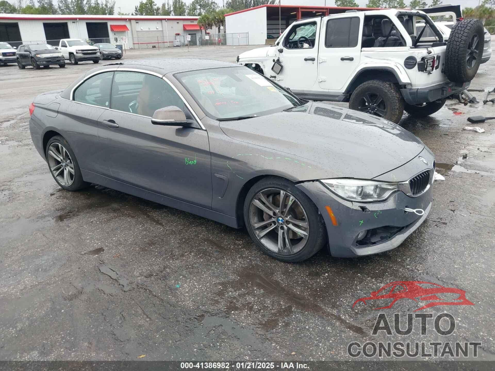BMW 435I 2016 - WBA3T3C53G5A41278