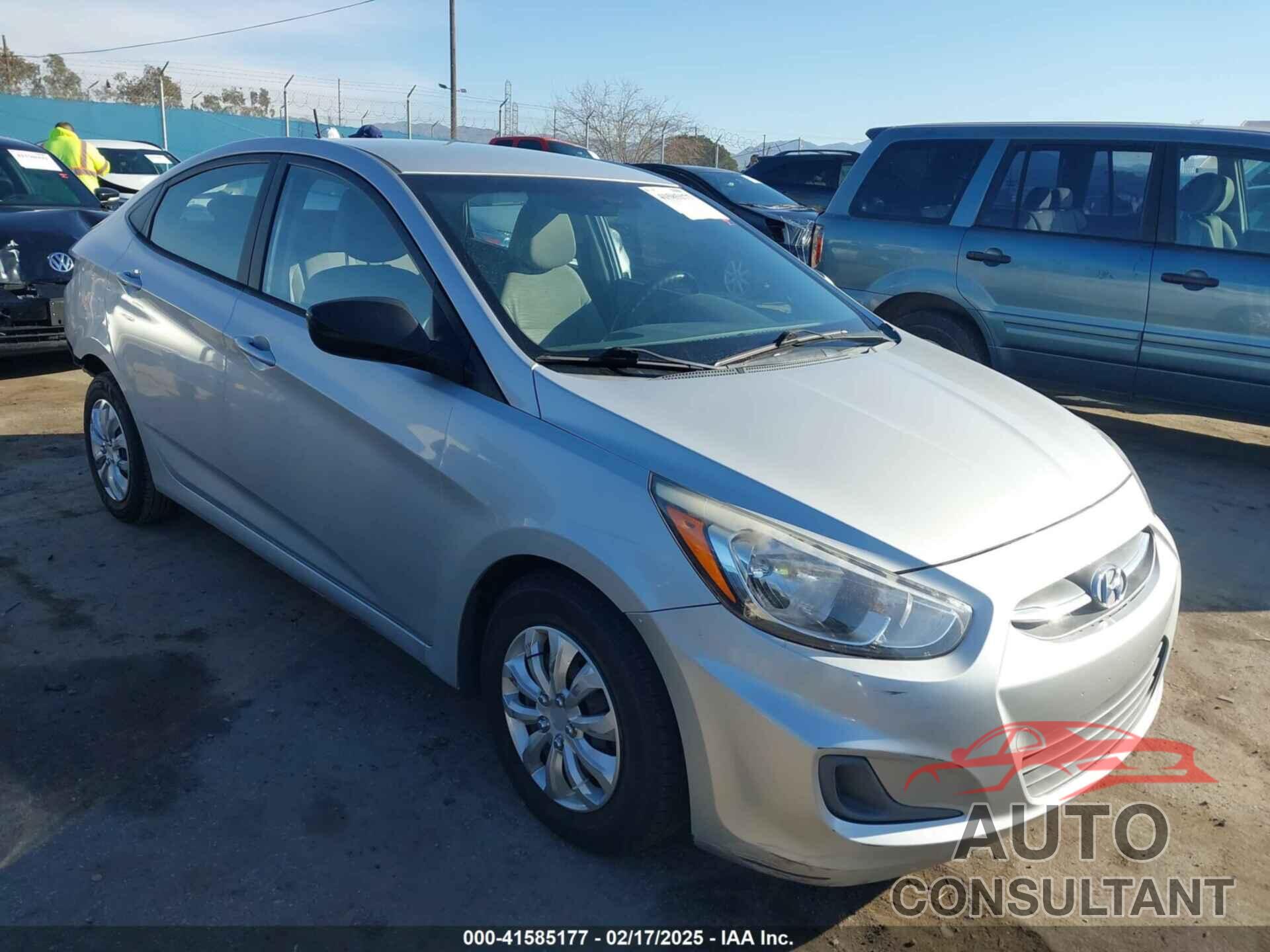 HYUNDAI ACCENT 2016 - KMHCT4AE9GU980221
