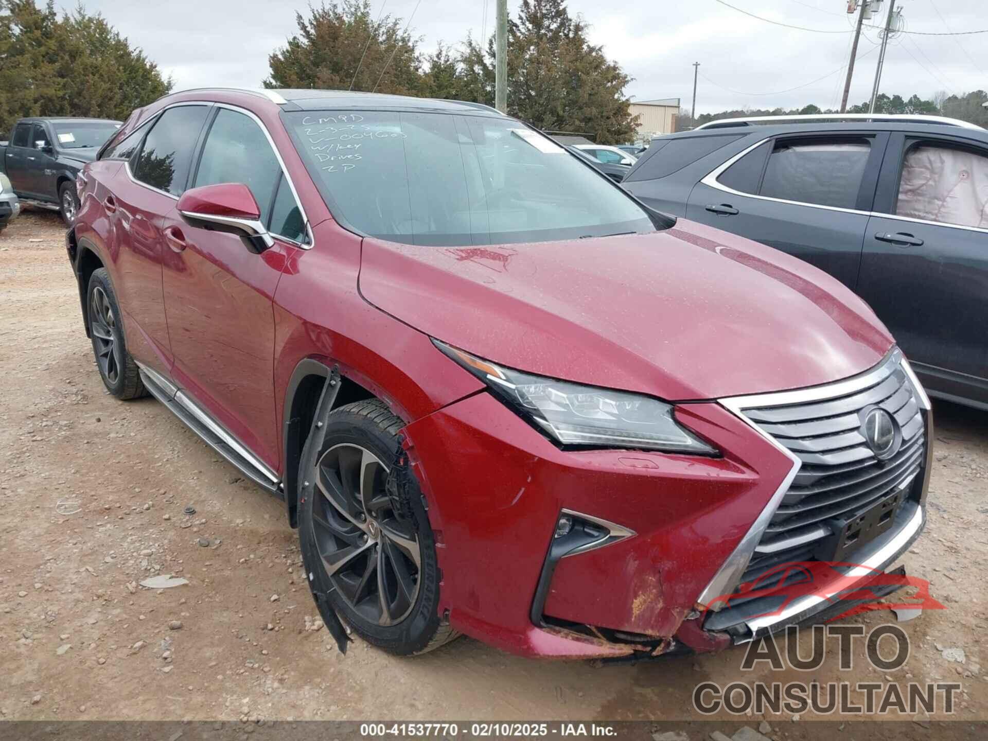 LEXUS RX 350 2016 - 2T2BZMCA0GC004605