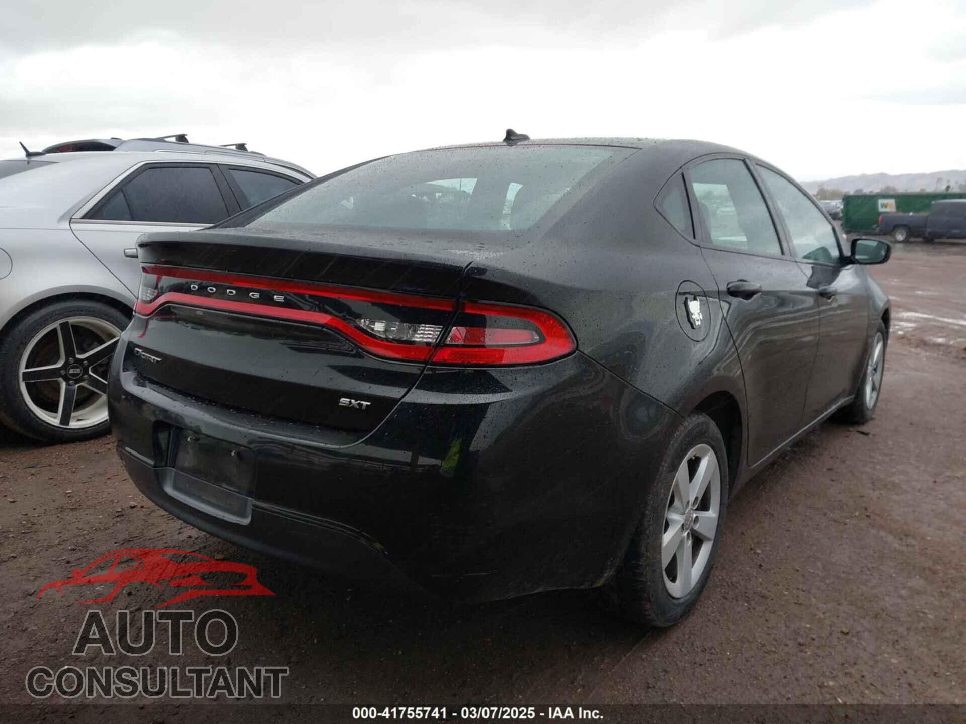 DODGE DART 2015 - 1C3CDFBB1FD252073