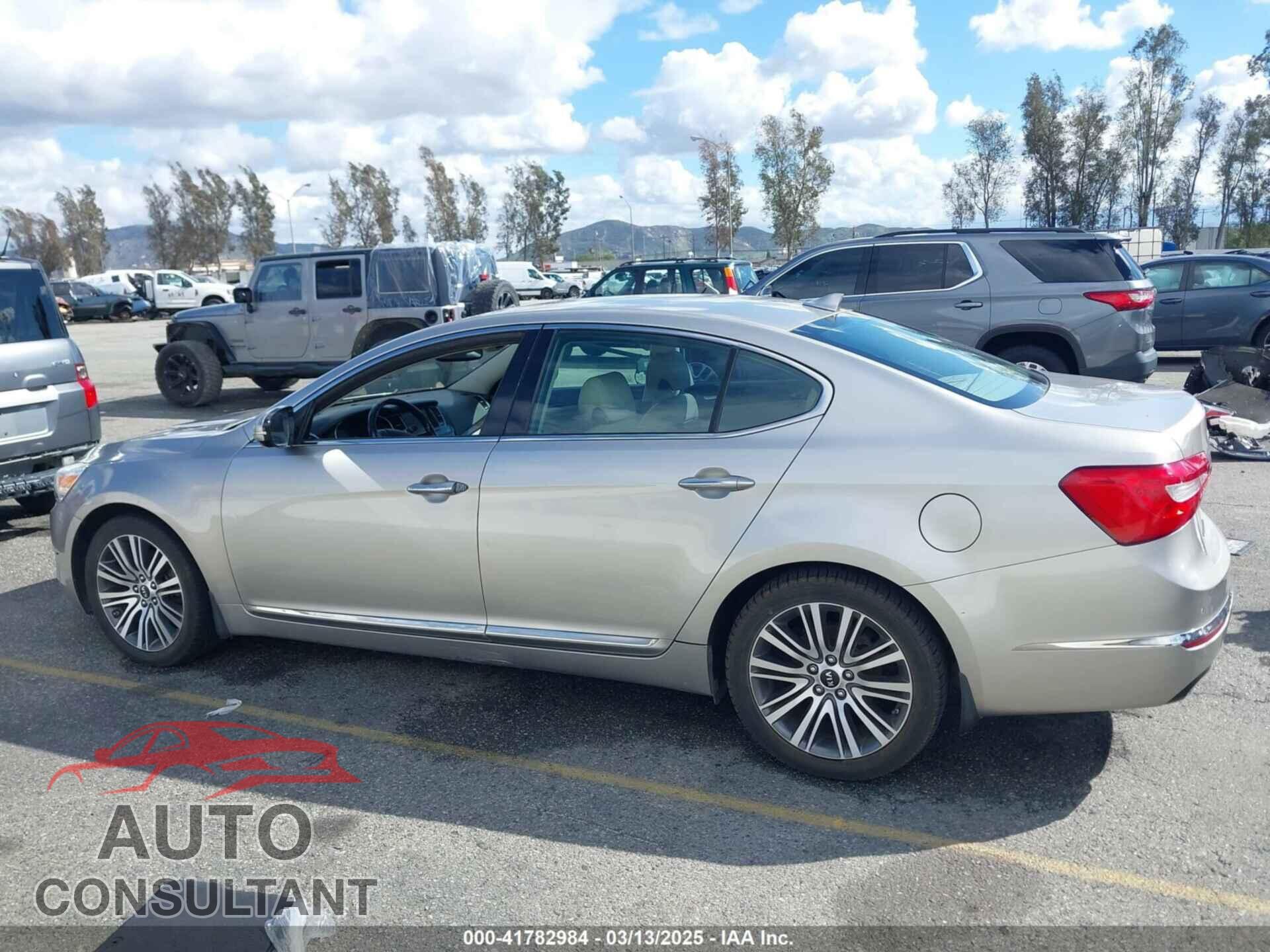 KIA CADENZA 2014 - KNALN4D77E5145377