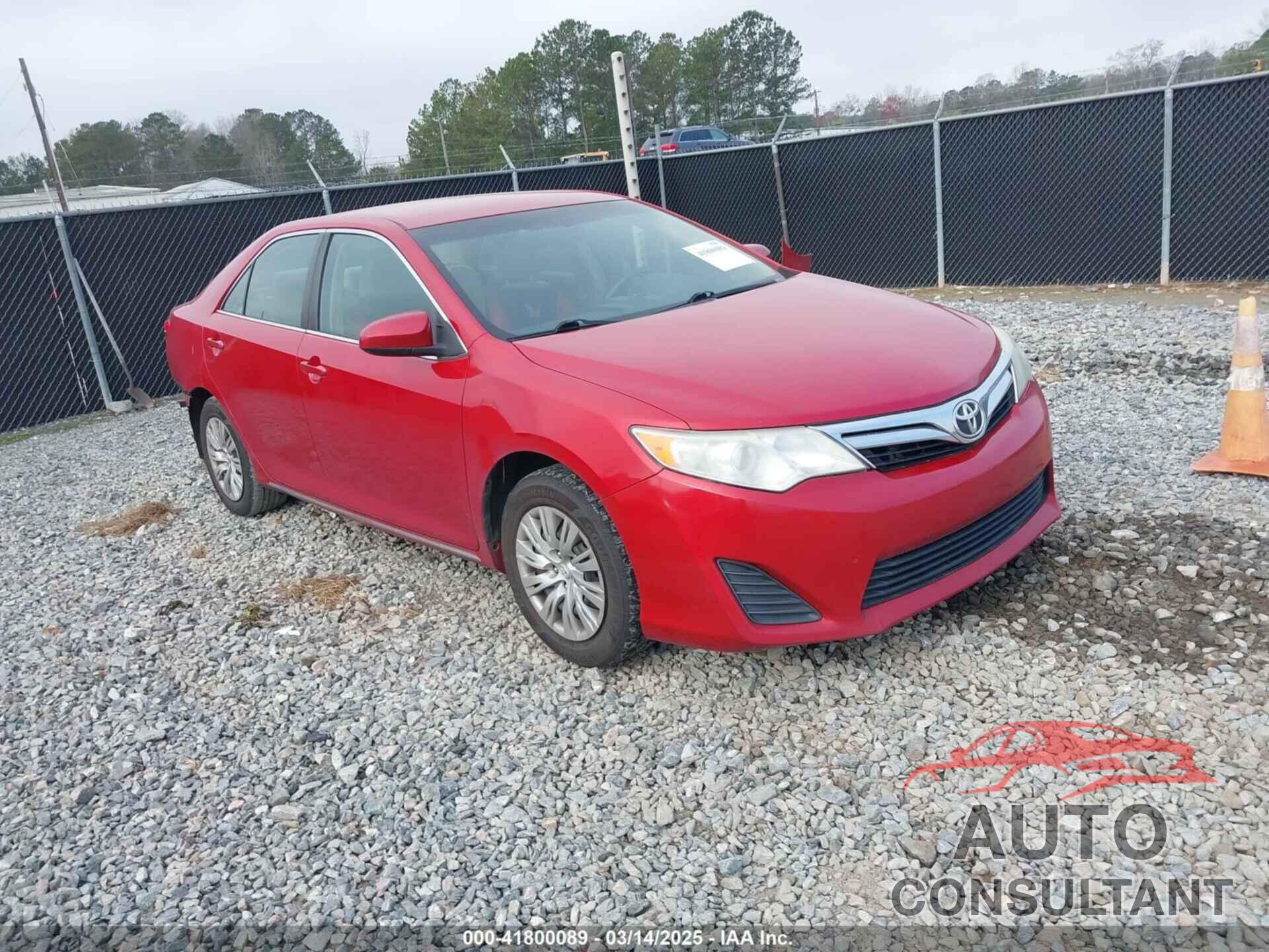 TOYOTA CAMRY 2014 - 4T1BF1FK4EU862137