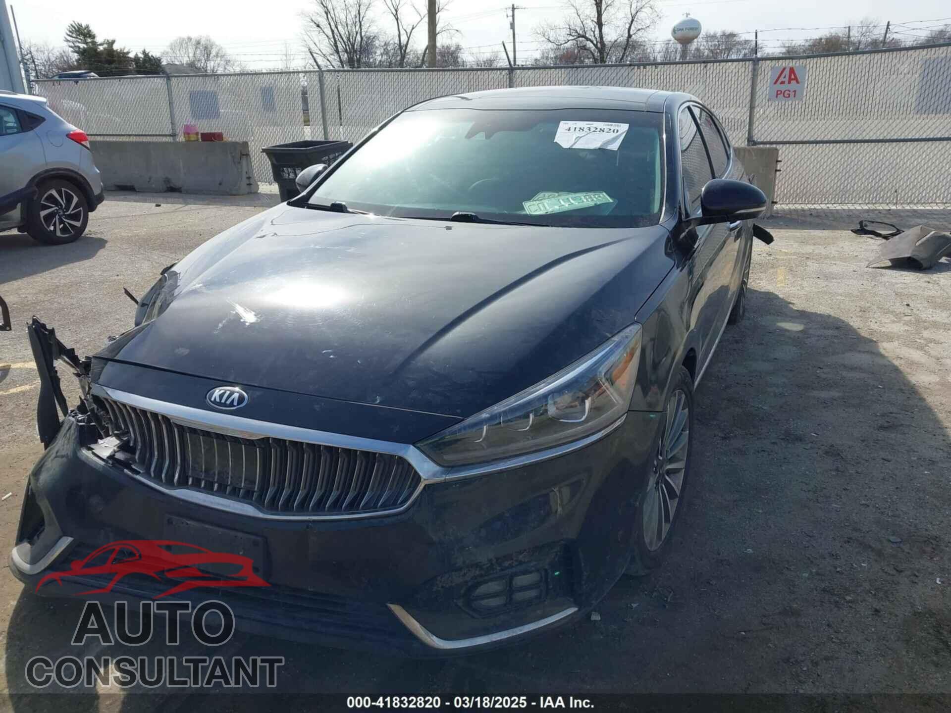 KIA CADENZA 2017 - KNALC4J13H5072602