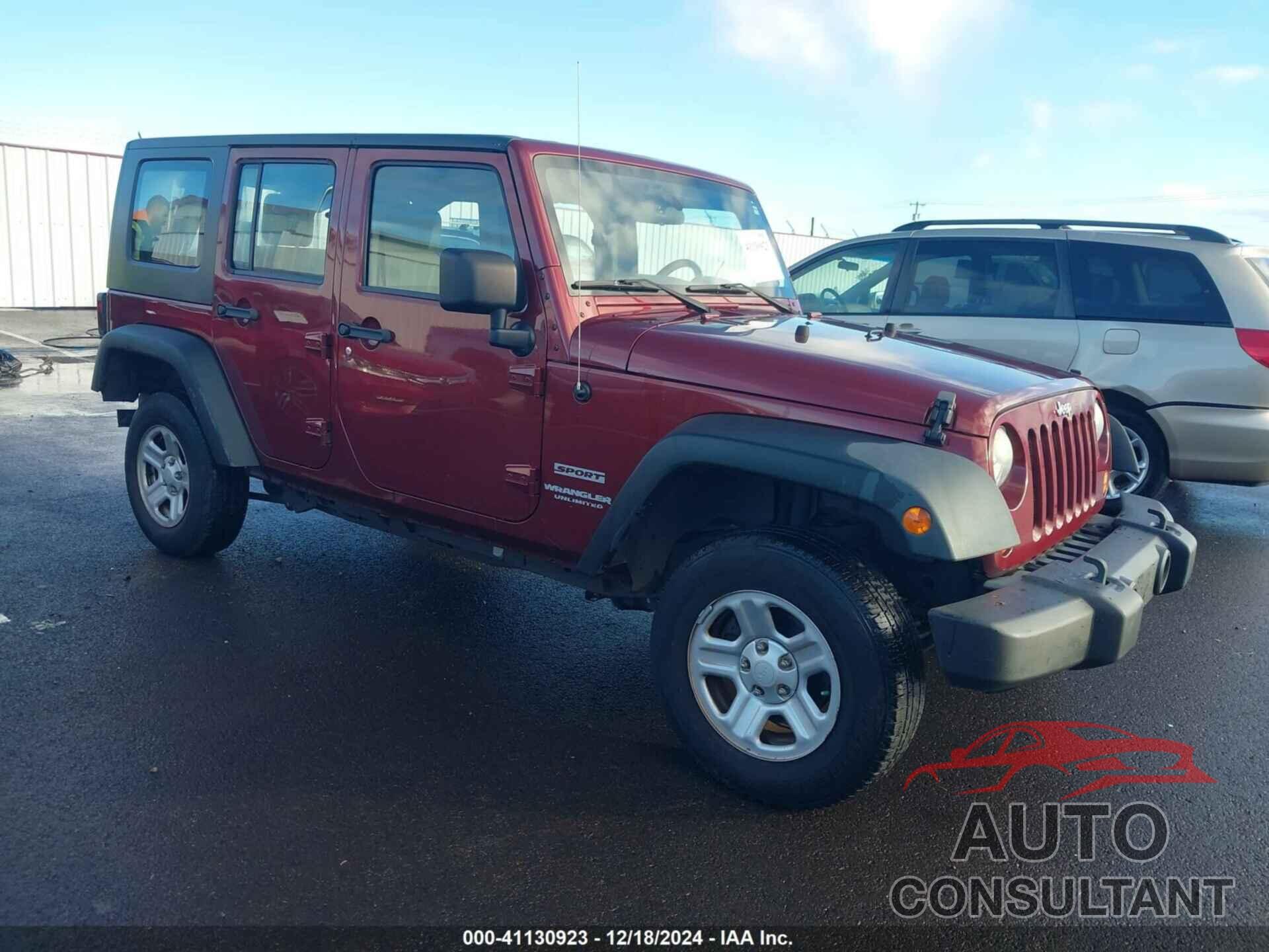 JEEP WRANGLER UNLIMITED 2010 - 1J4BA3H15AL163273