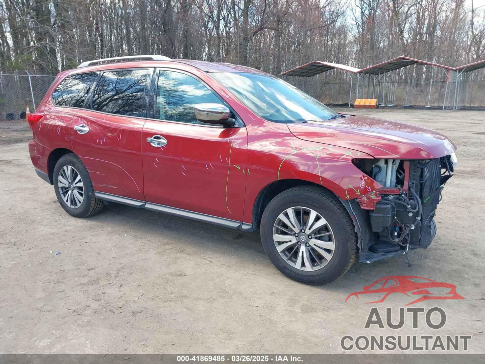 NISSAN PATHFINDER 2017 - 5N1DR2MN9HC665042