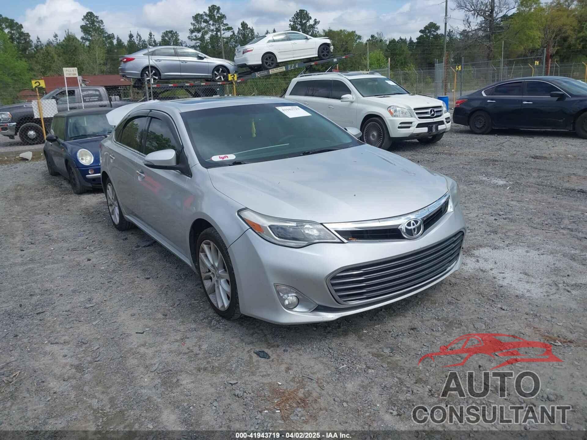 TOYOTA AVALON 2013 - 4T1BK1EBXDU015554