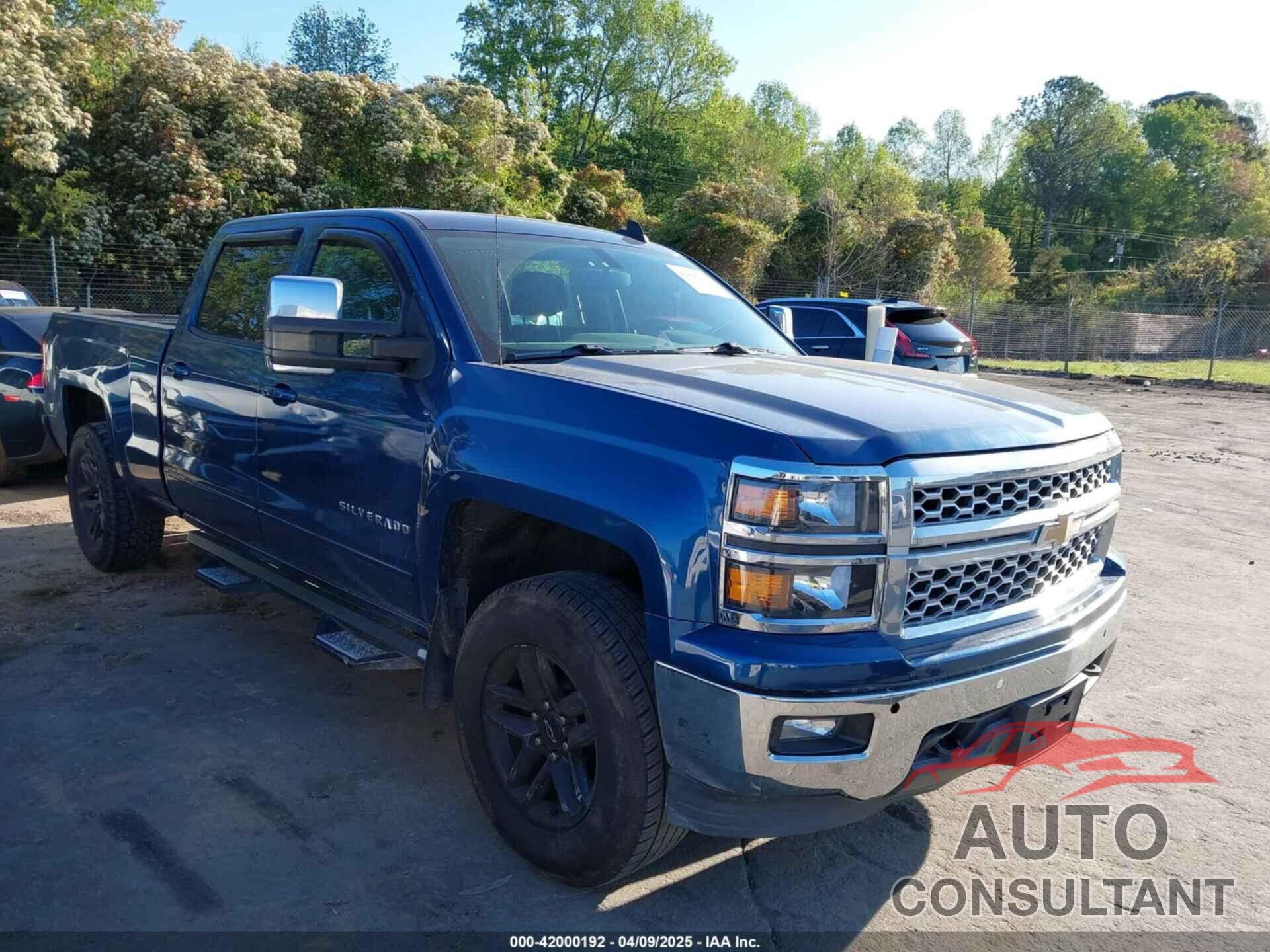 CHEVROLET SILVERADO 1500 2015 - 1GCUKREC8FF200715