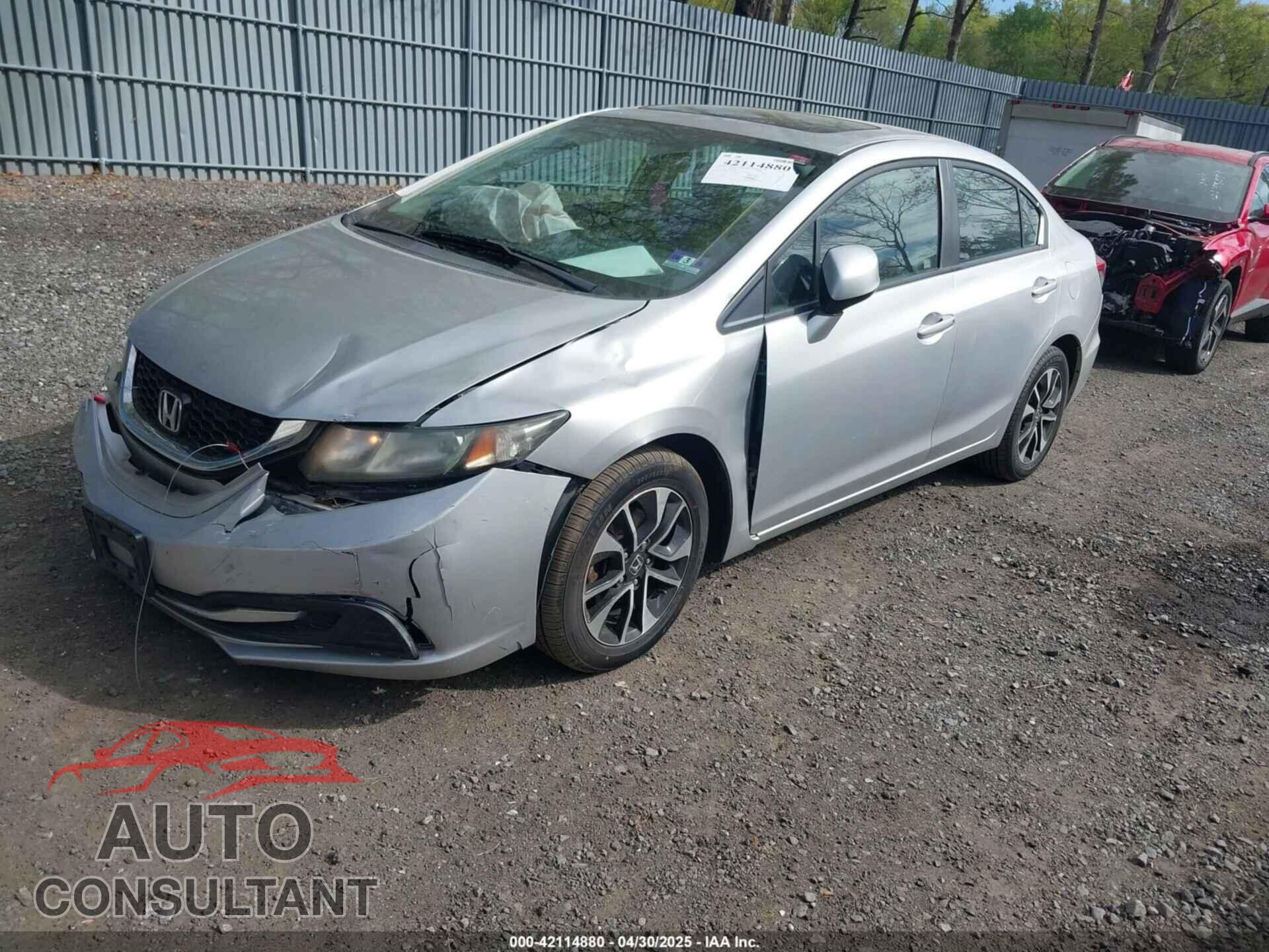 HONDA CIVIC 2013 - 19XFB2F80DE201813
