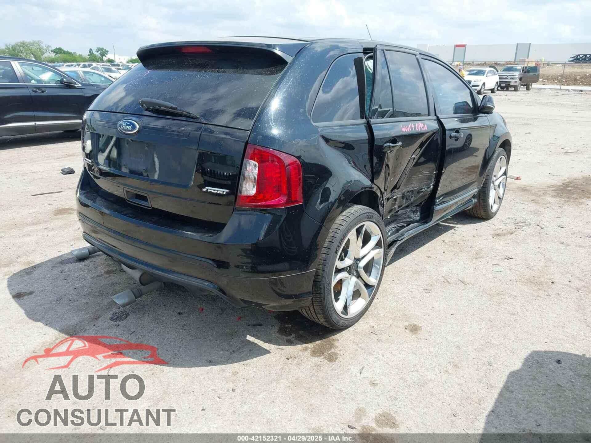 FORD EDGE 2012 - 2FMDK3AK5CBA03455