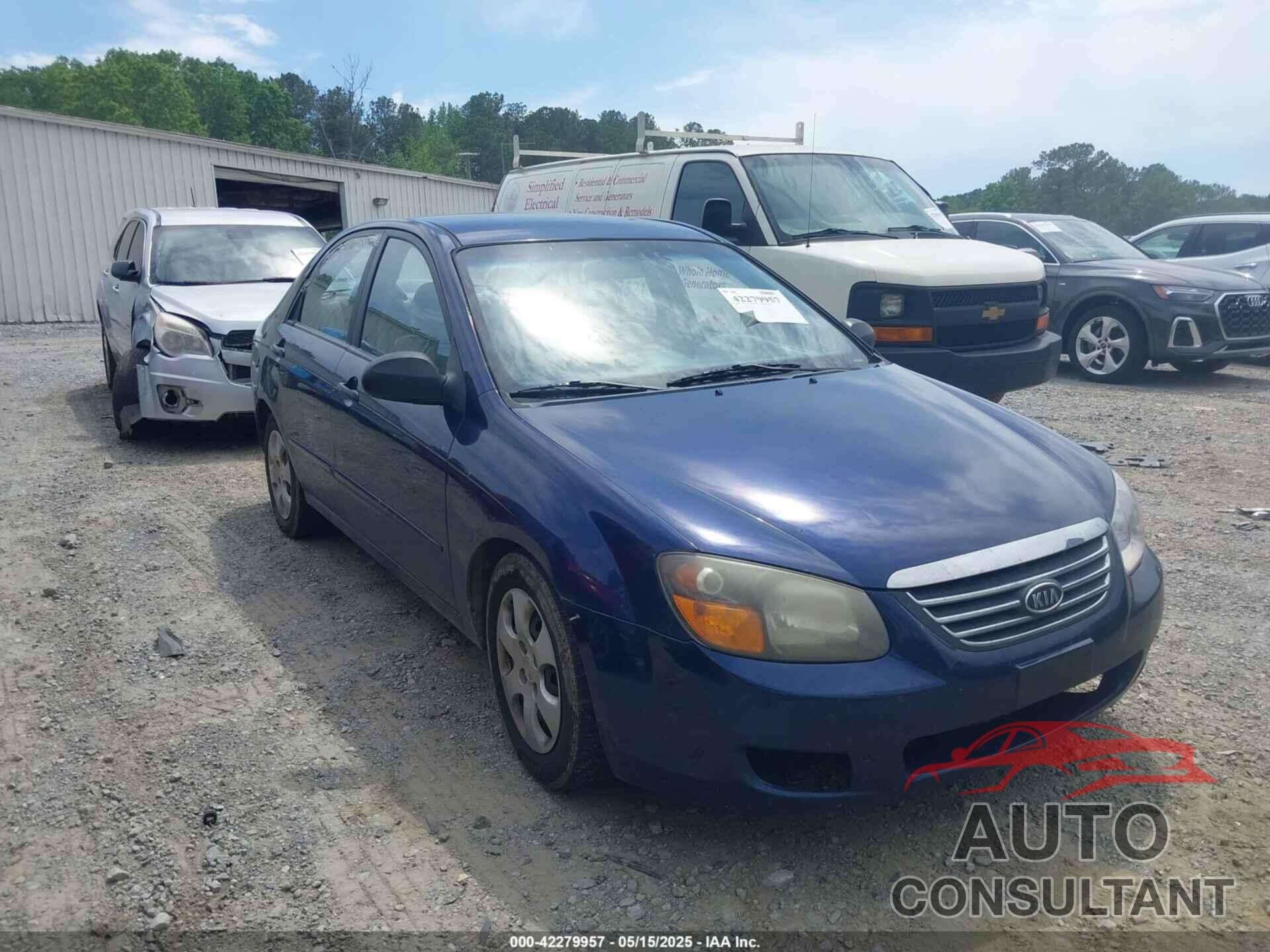 KIA SPECTRA 2009 - KNAFE221995598549