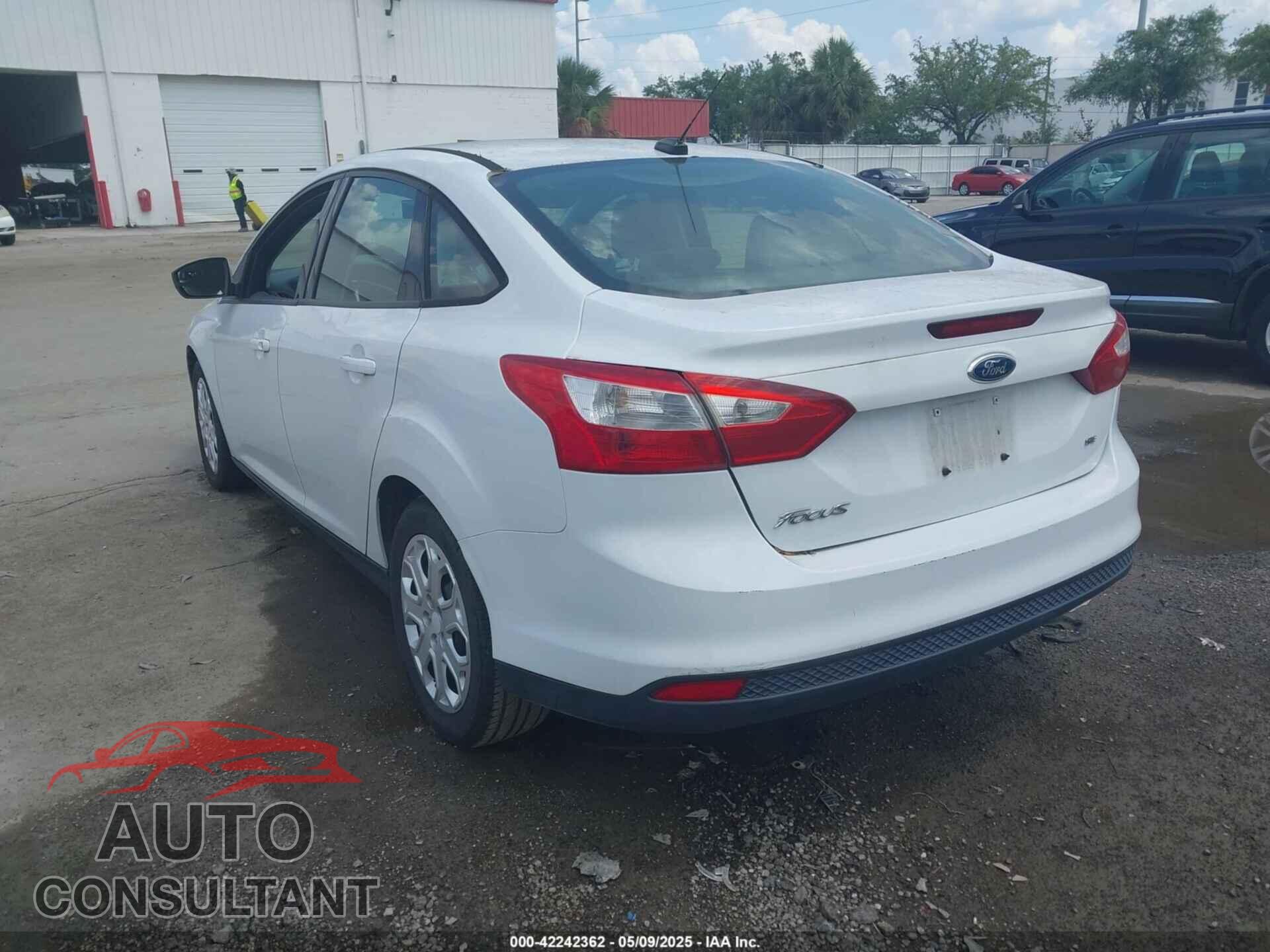 FORD FOCUS 2012 - 1FAHP3F2XCL169797