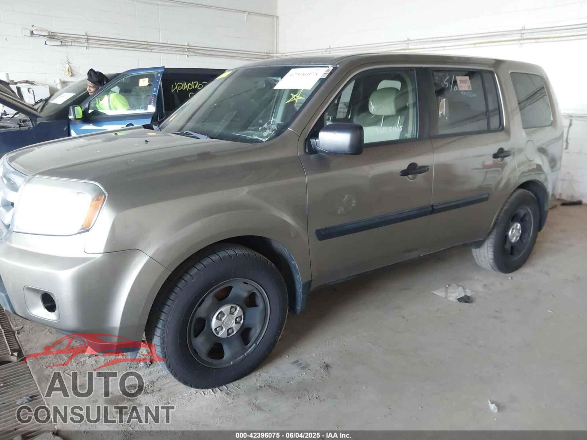 HONDA PILOT 2011 - 5FNYF4H29BB061897