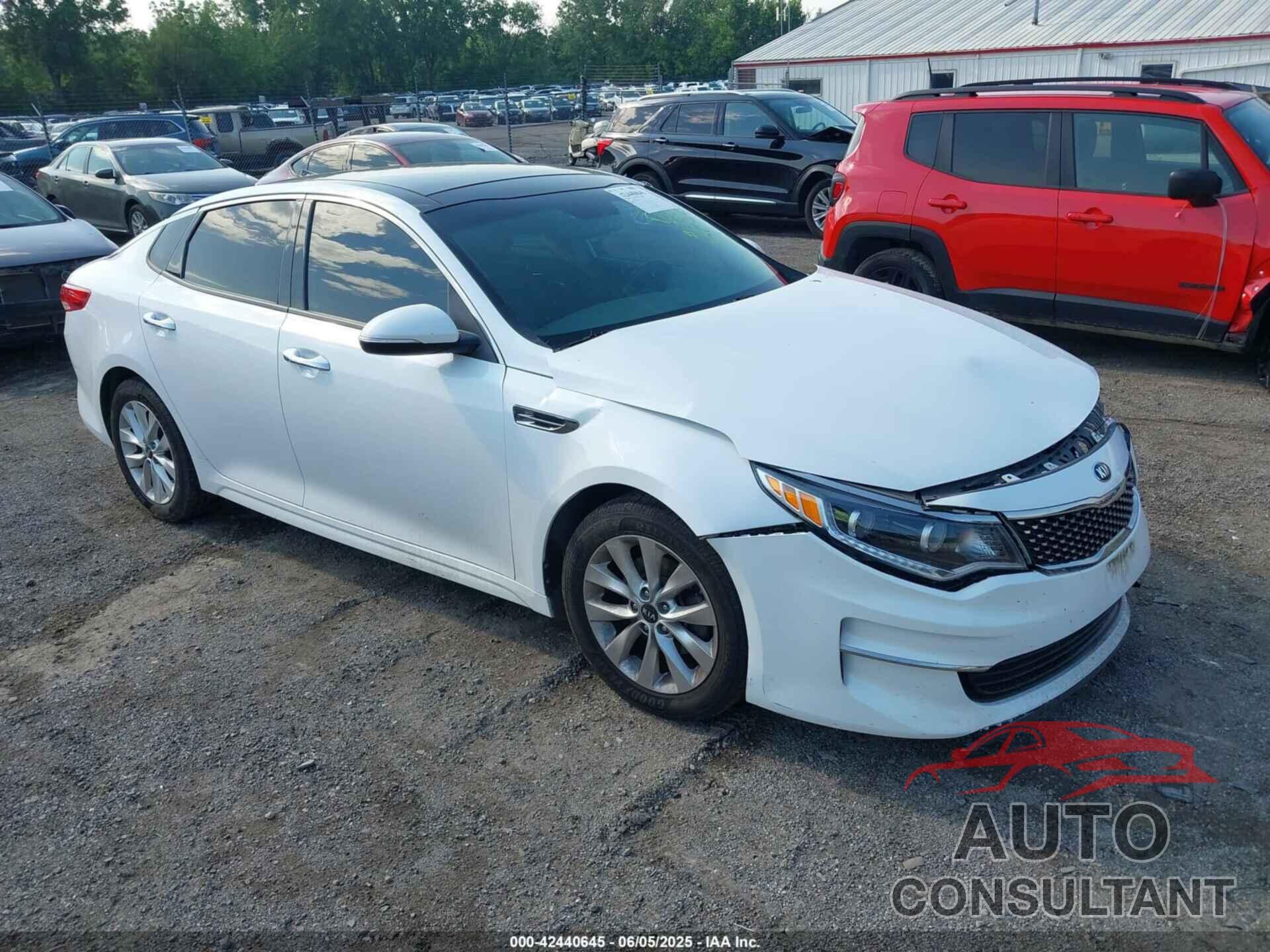 KIA OPTIMA 2016 - 5XXGU4L38GG091950