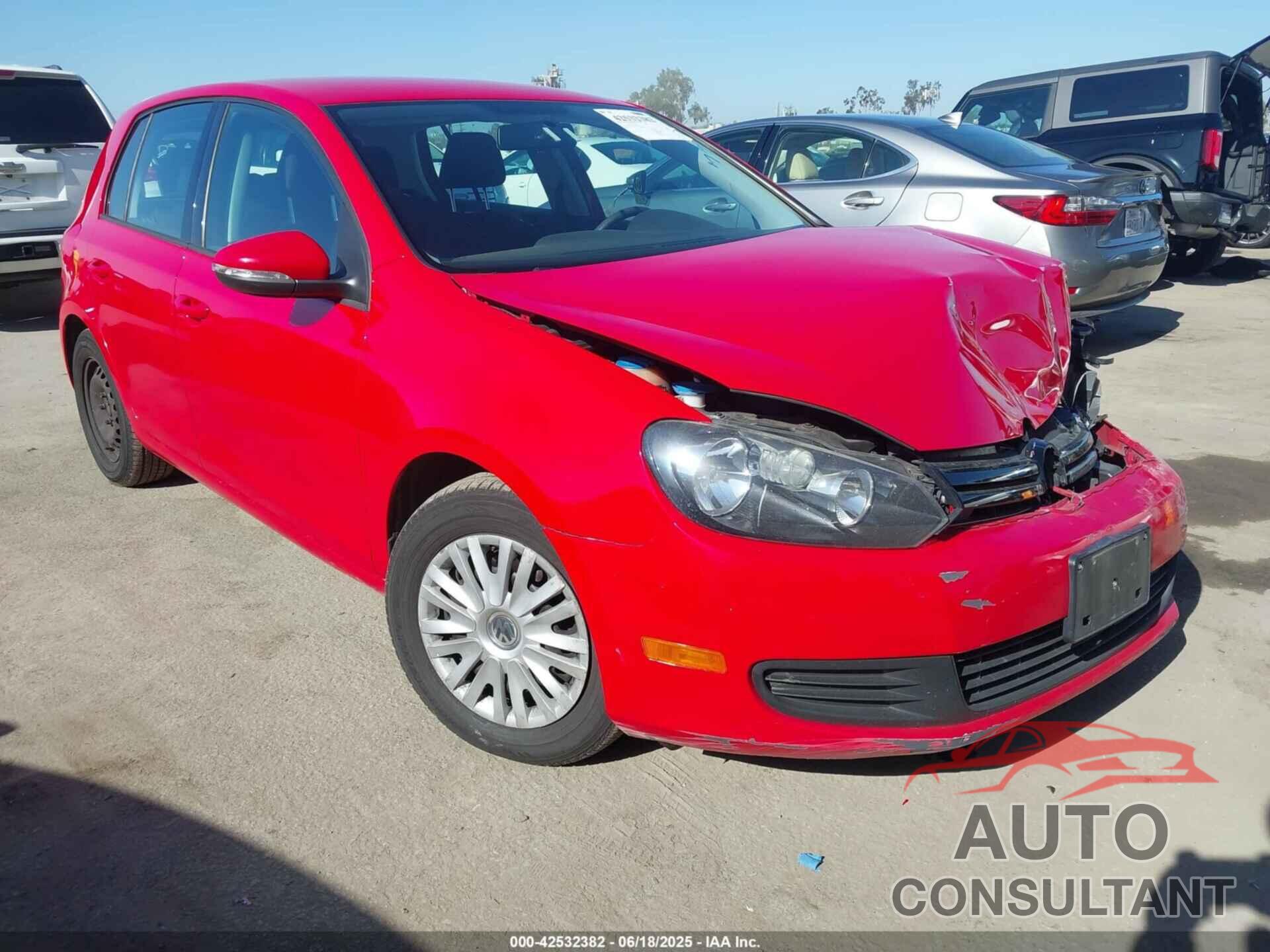 VOLKSWAGEN GOLF 2012 - WVWDB7AJ8CW309745