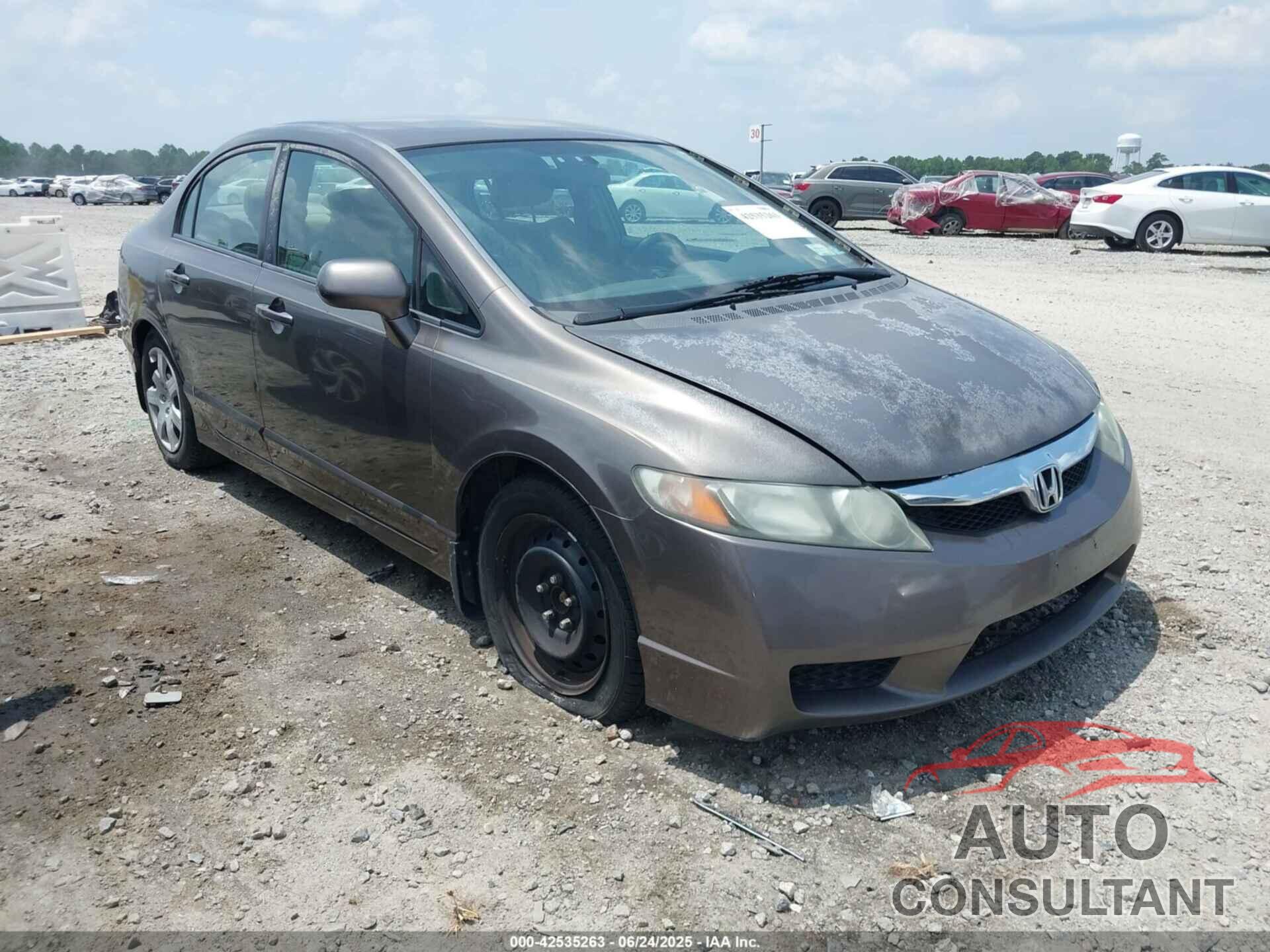 HONDA CIVIC 2011 - 2HGFA1F59BH541595