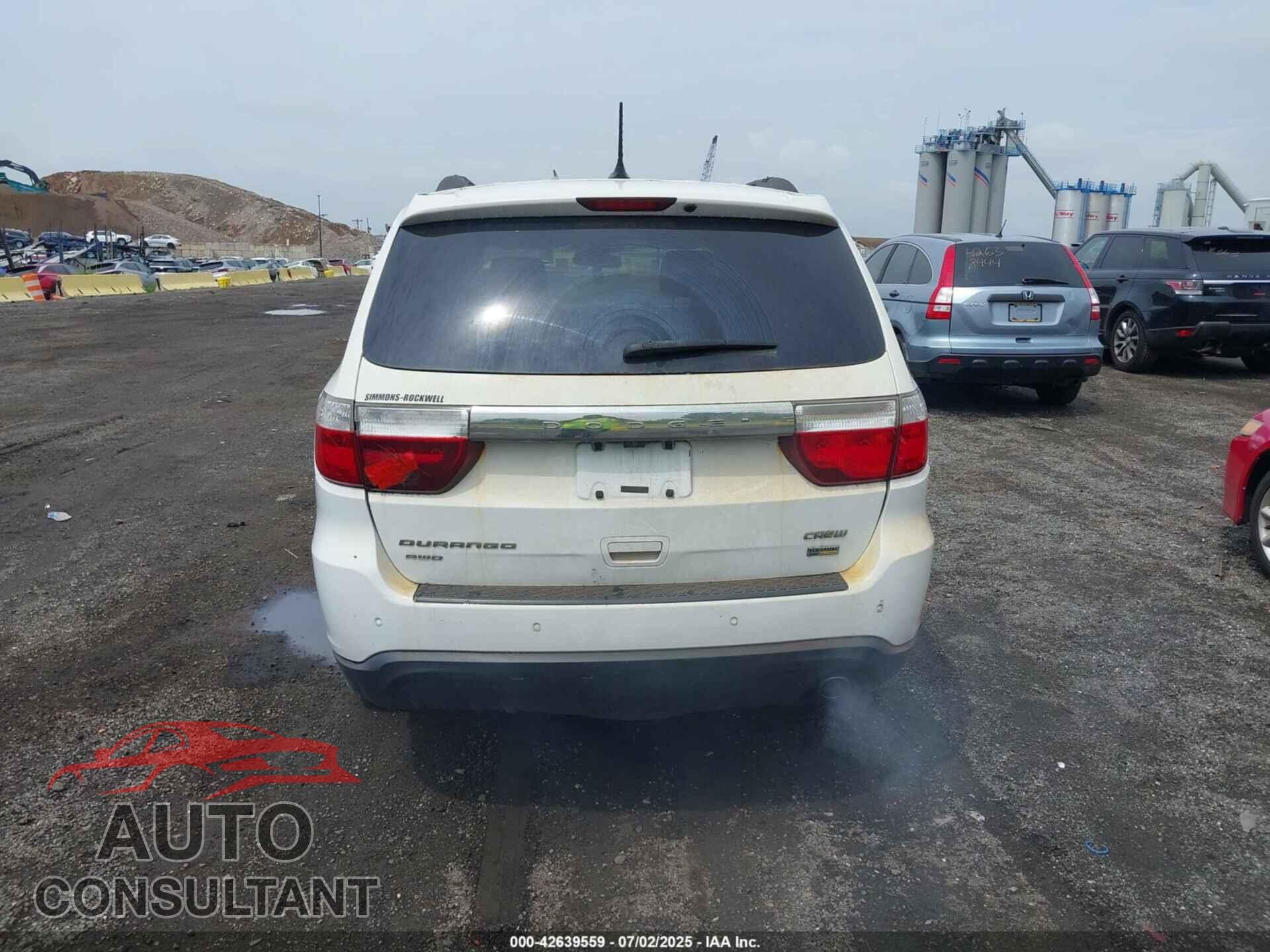 DODGE DURANGO 2013 - 1C4RDJDG9DC667338