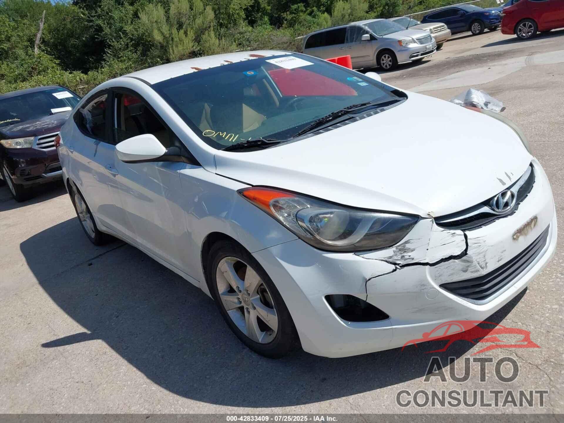 HYUNDAI ELANTRA 2013 - 5NPDH4AE0DH332461