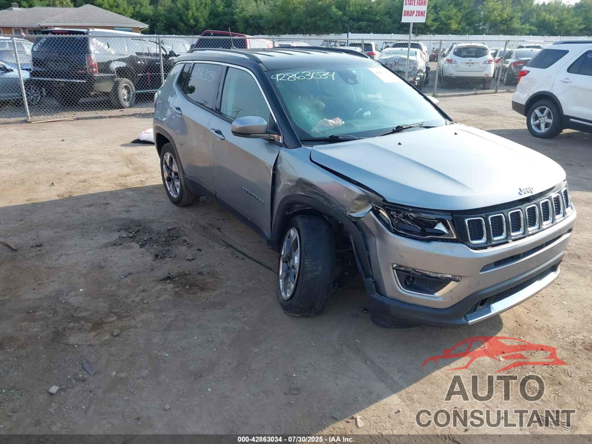 JEEP COMPASS 2021 - 3C4NJDCB0MT549729