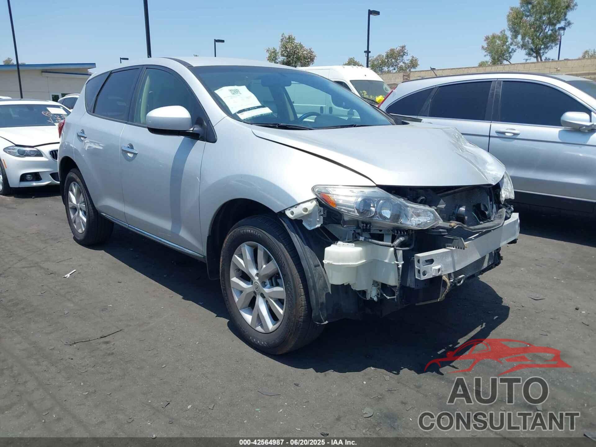NISSAN MURANO 2014 - JN8AZ1MU1EW406276