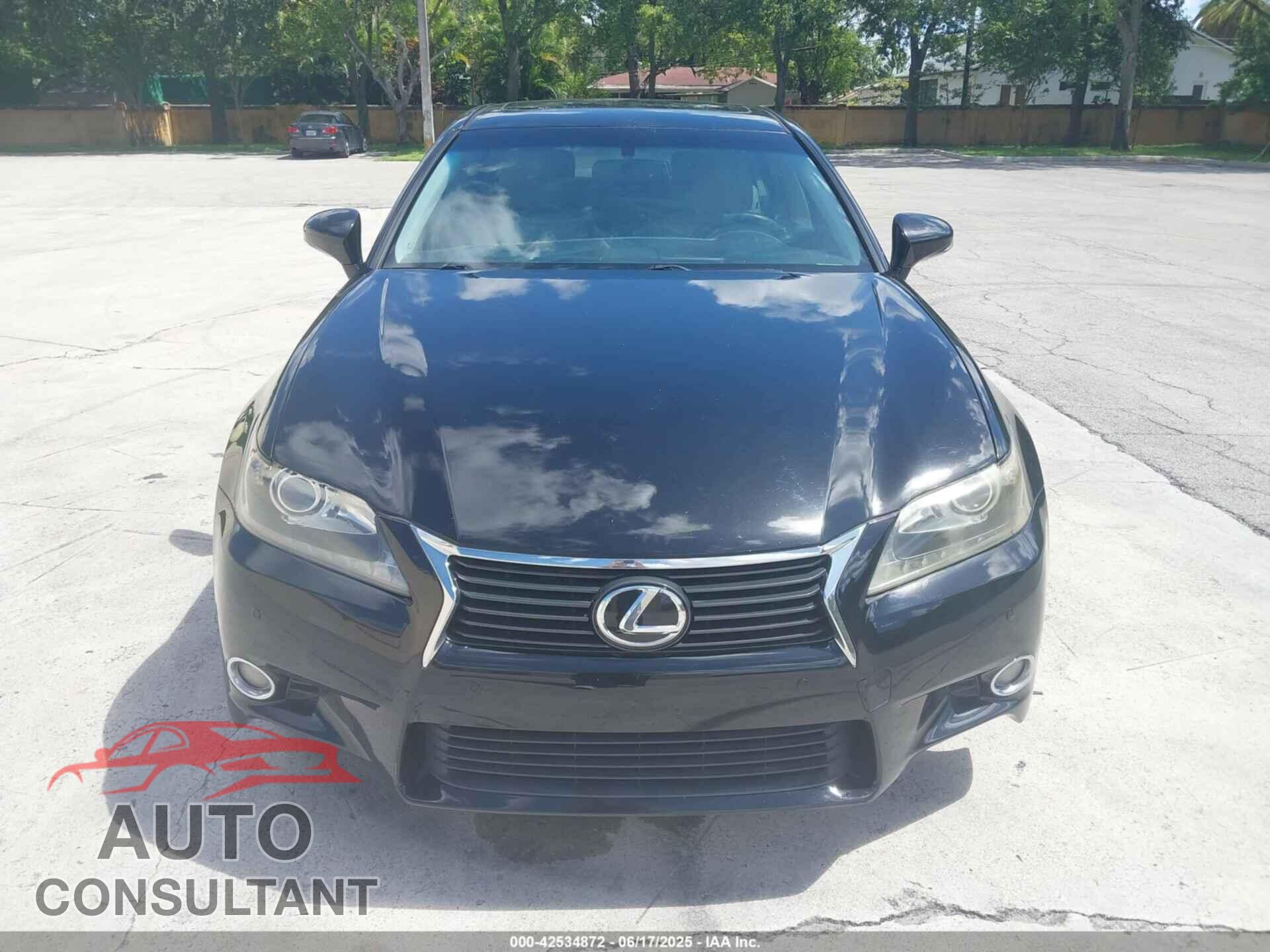 LEXUS GS 2013 - JTHBE1BL3D5008186