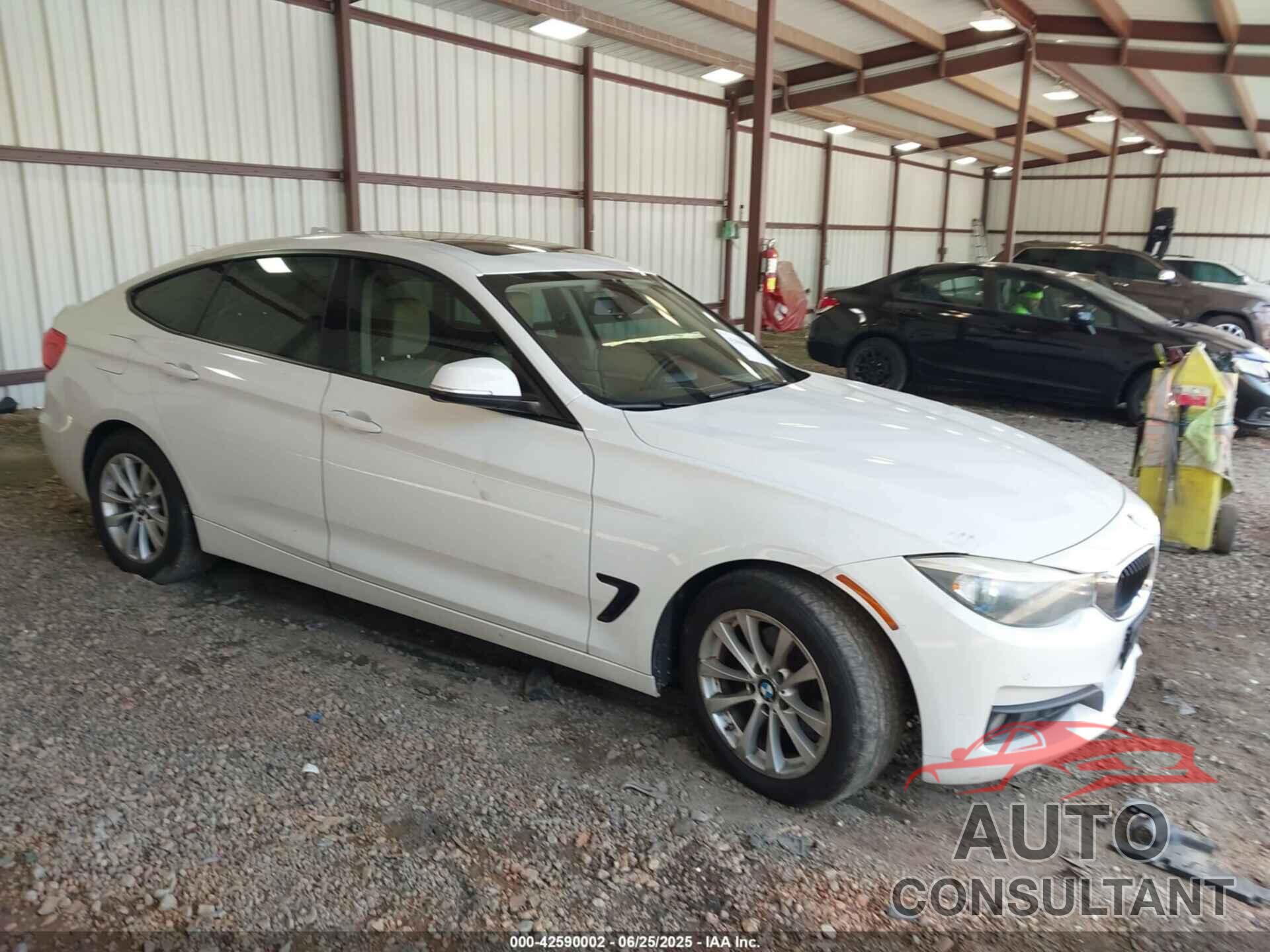 BMW 328I GRAN TURISMO 2015 - WBA8Z5C56FGS36100