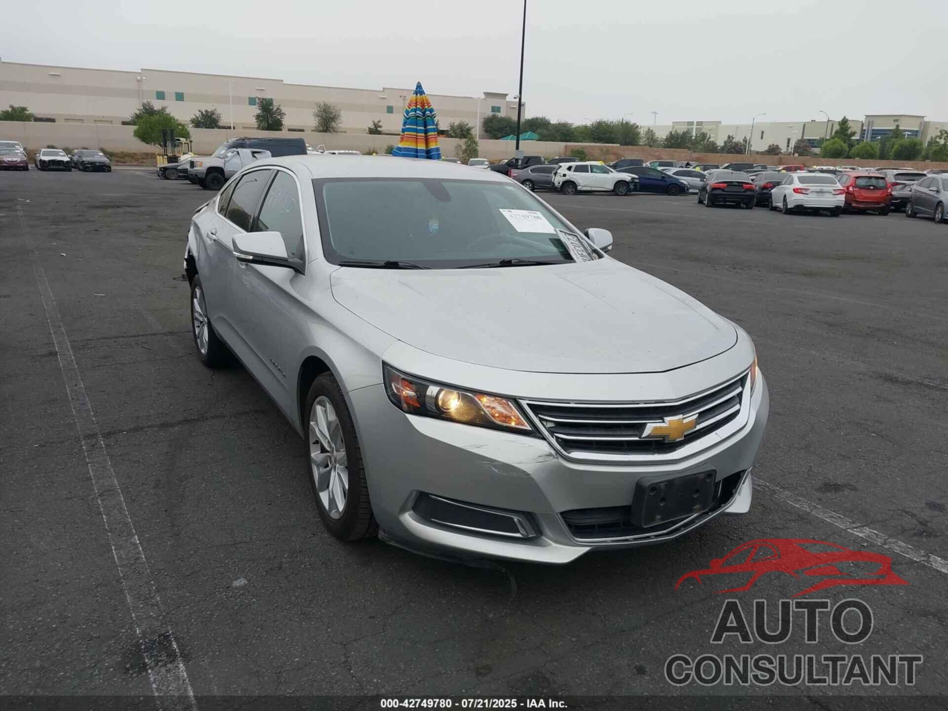 CHEVROLET IMPALA 2017 - 2G1105S34H9105420