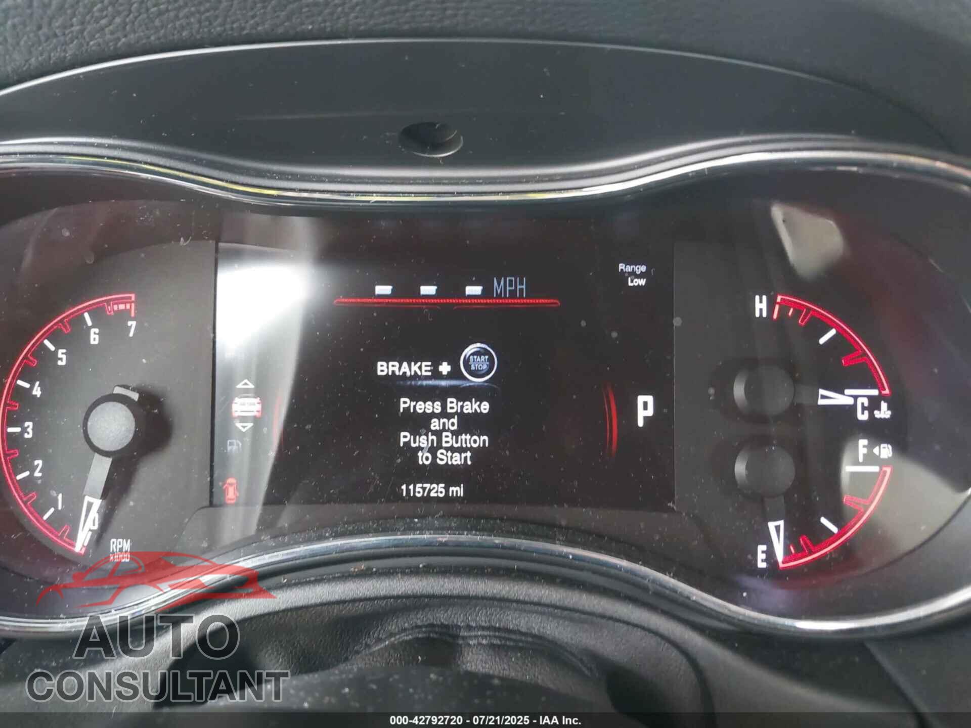 DODGE DURANGO 2015 - 1C4RDHAG7FC113778