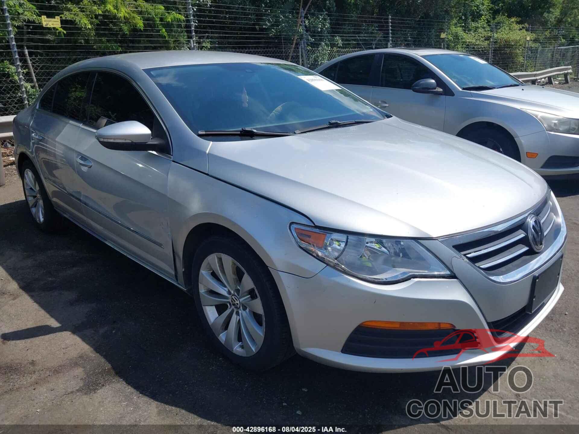 VOLKSWAGEN CC 2012 - WVWMP7AN6CE513132