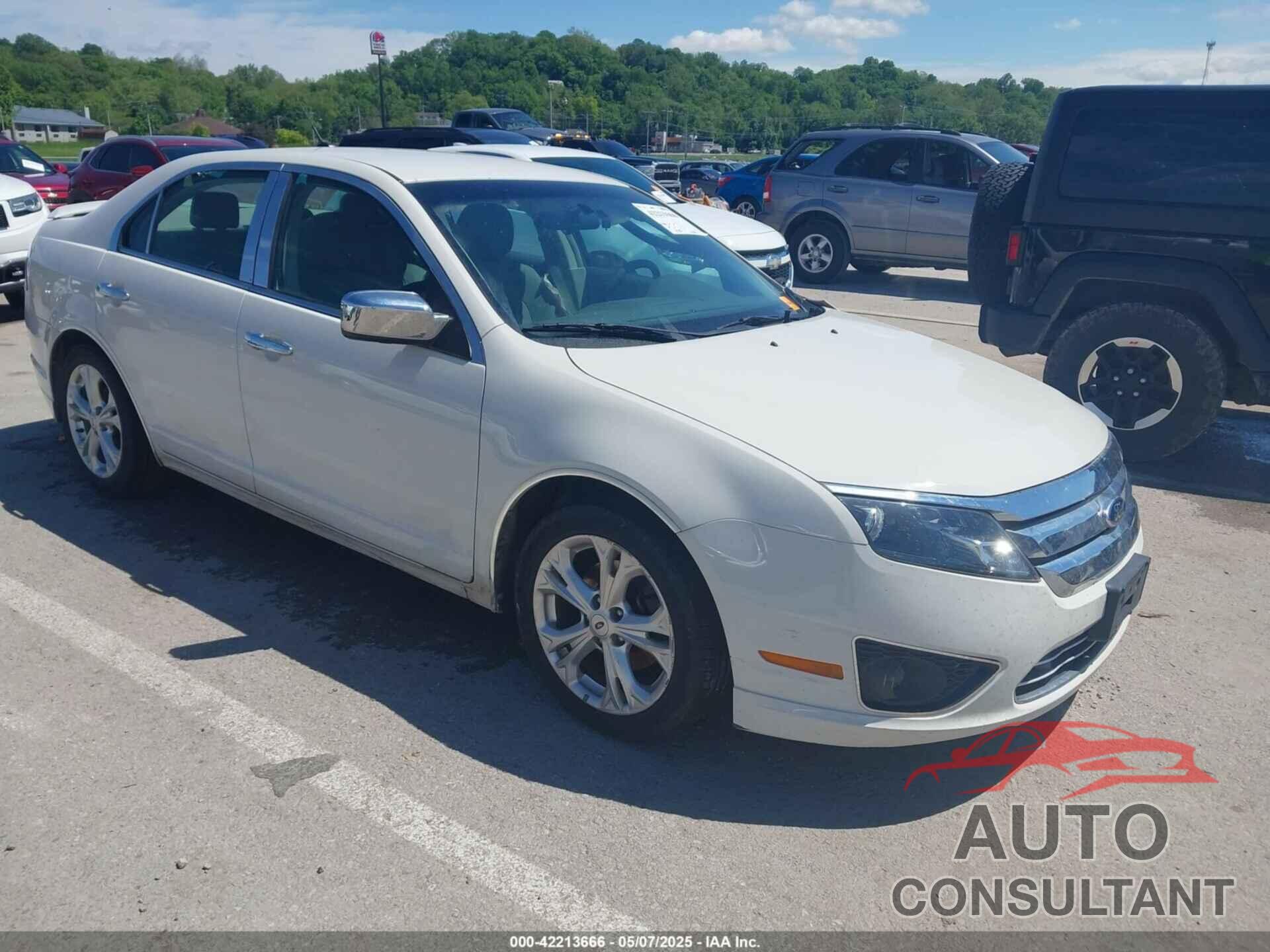 FORD FUSION 2012 - 3FAHP0HAXCR373441