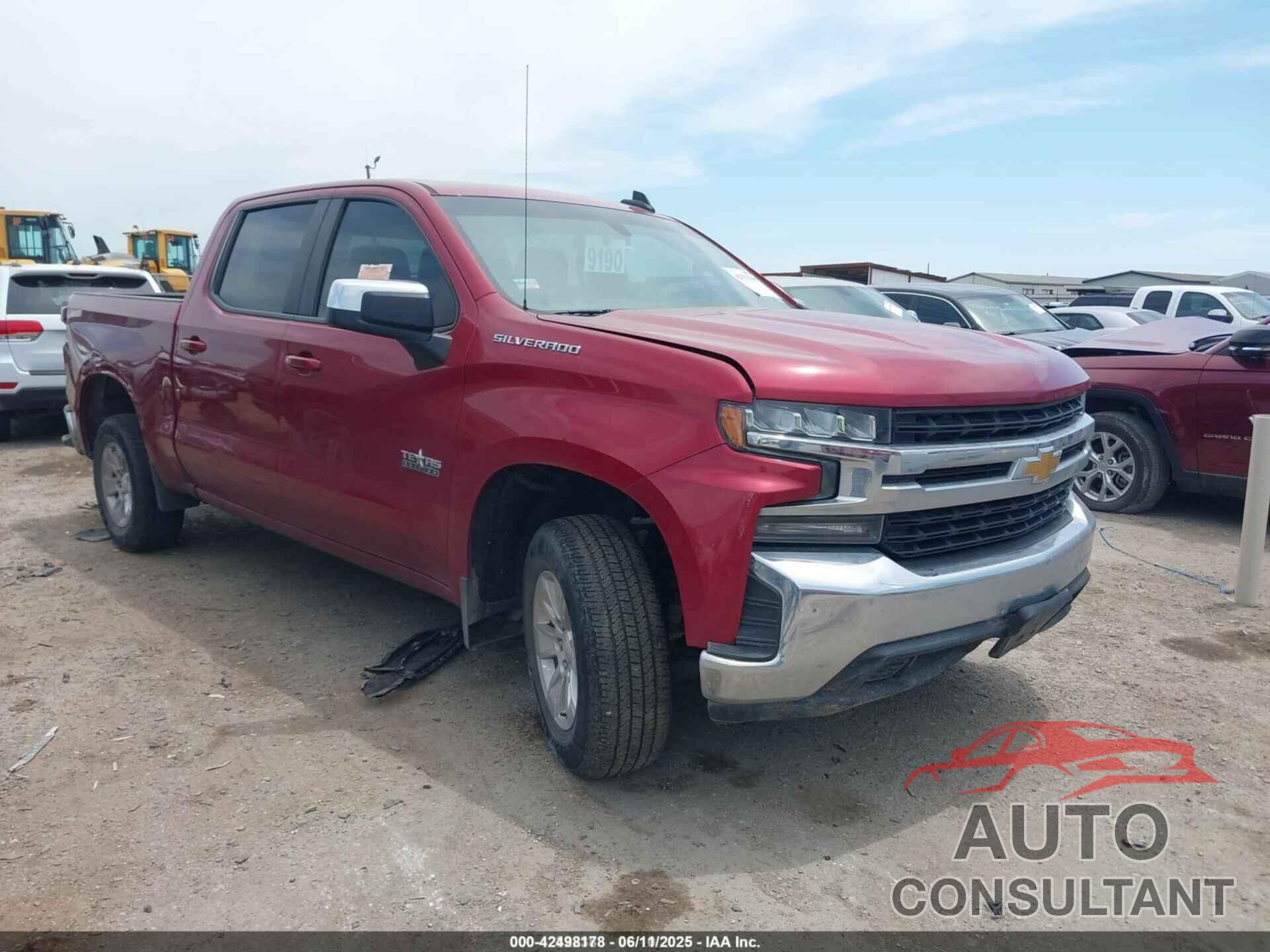 CHEVROLET SILVERADO 1500 2019 - 1GCPWCED7KZ299253