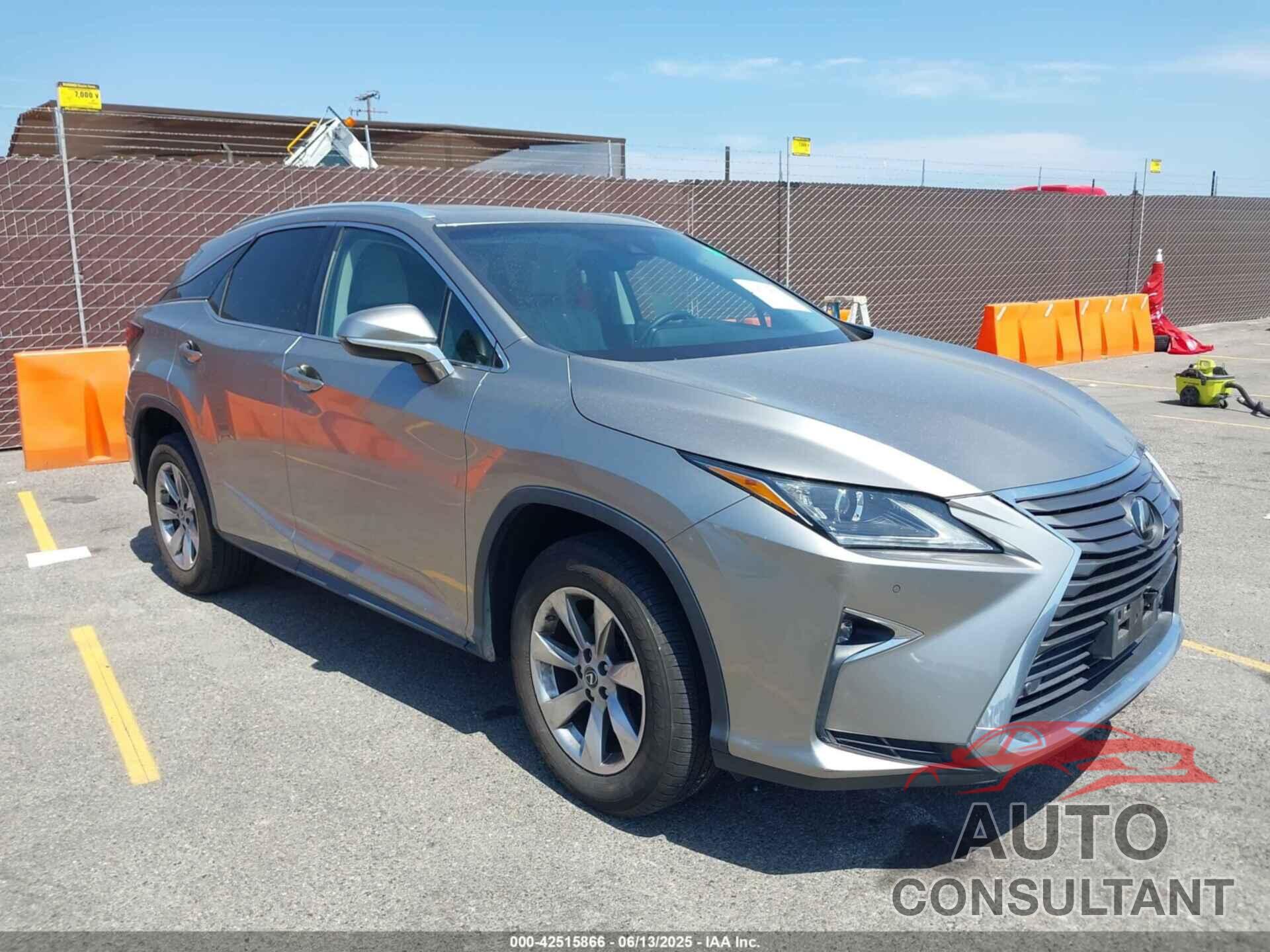 LEXUS RX 350 2018 - 2T2ZZMCA4JC115390