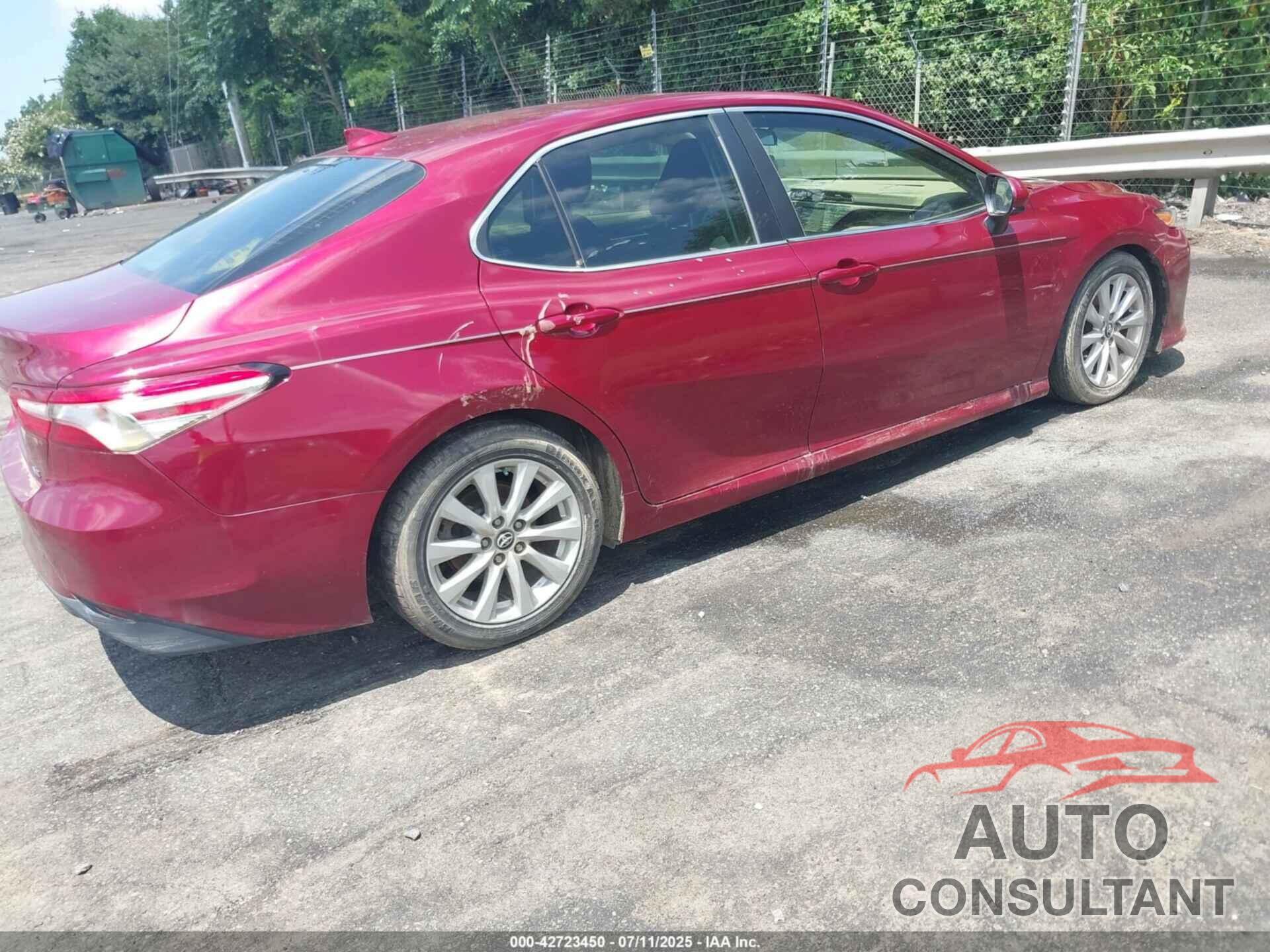TOYOTA CAMRY 2020 - 4T1C11AKXLU910439