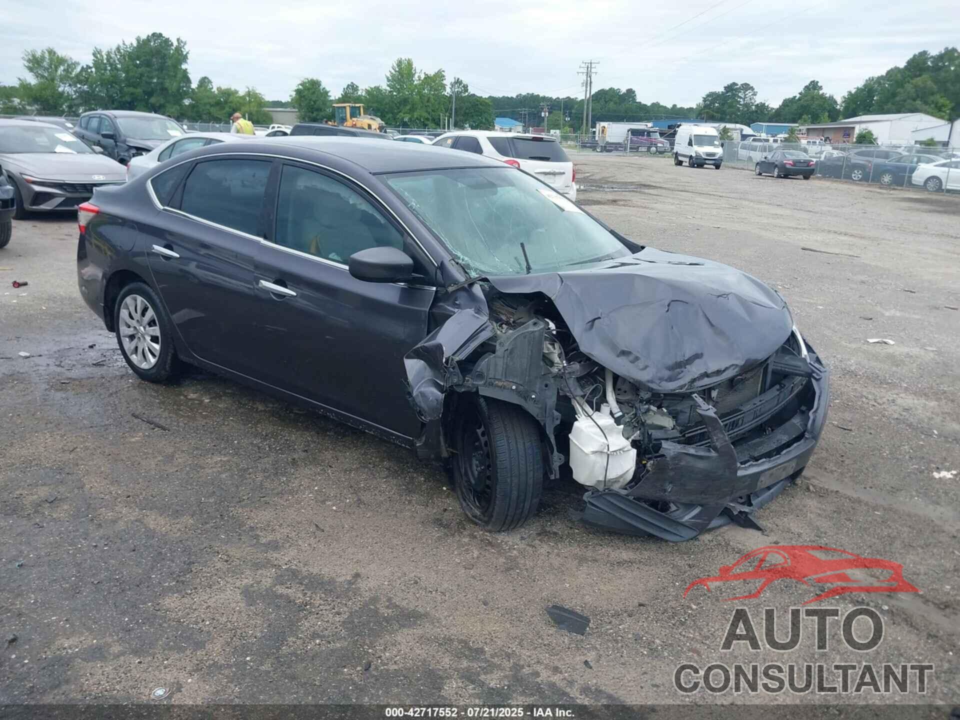NISSAN SENTRA 2014 - 3N1AB7AP5EY282672