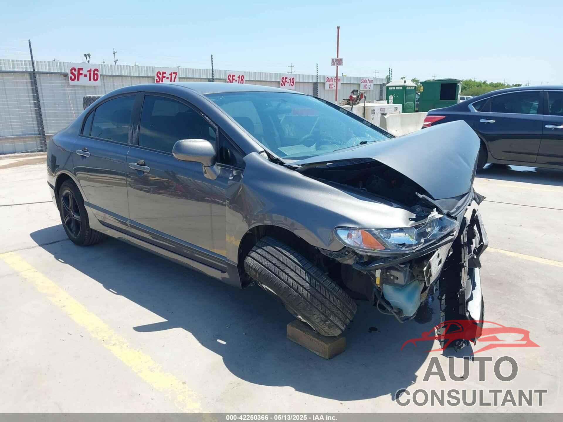HONDA CIVIC 2011 - 2HGFA1F52BH302826