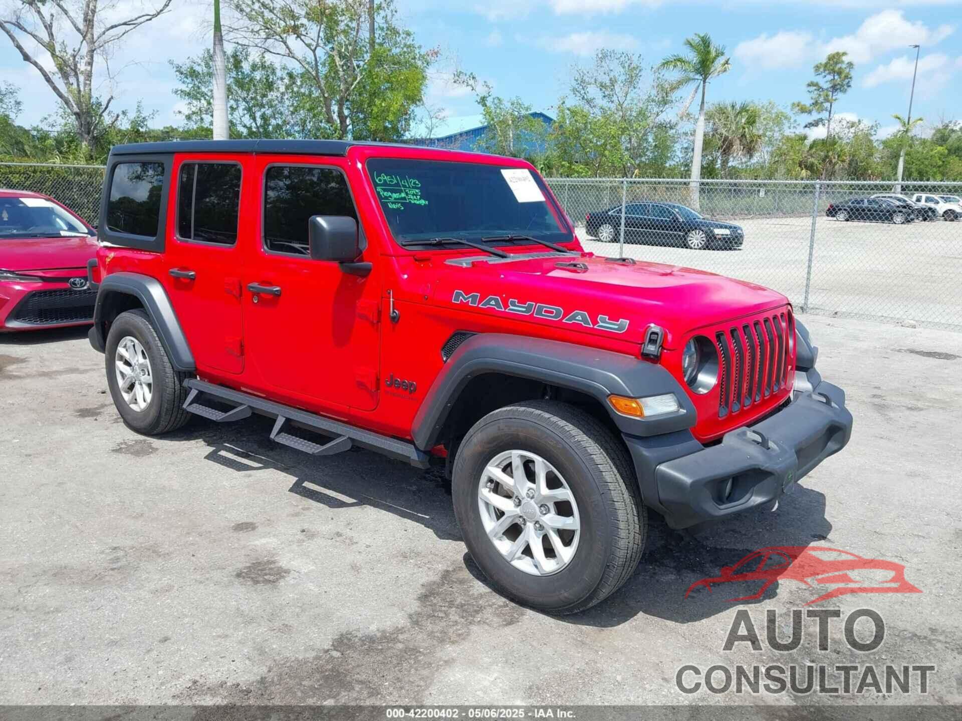 JEEP WRANGLER 2023 - 1C4HJXDG4PW678113