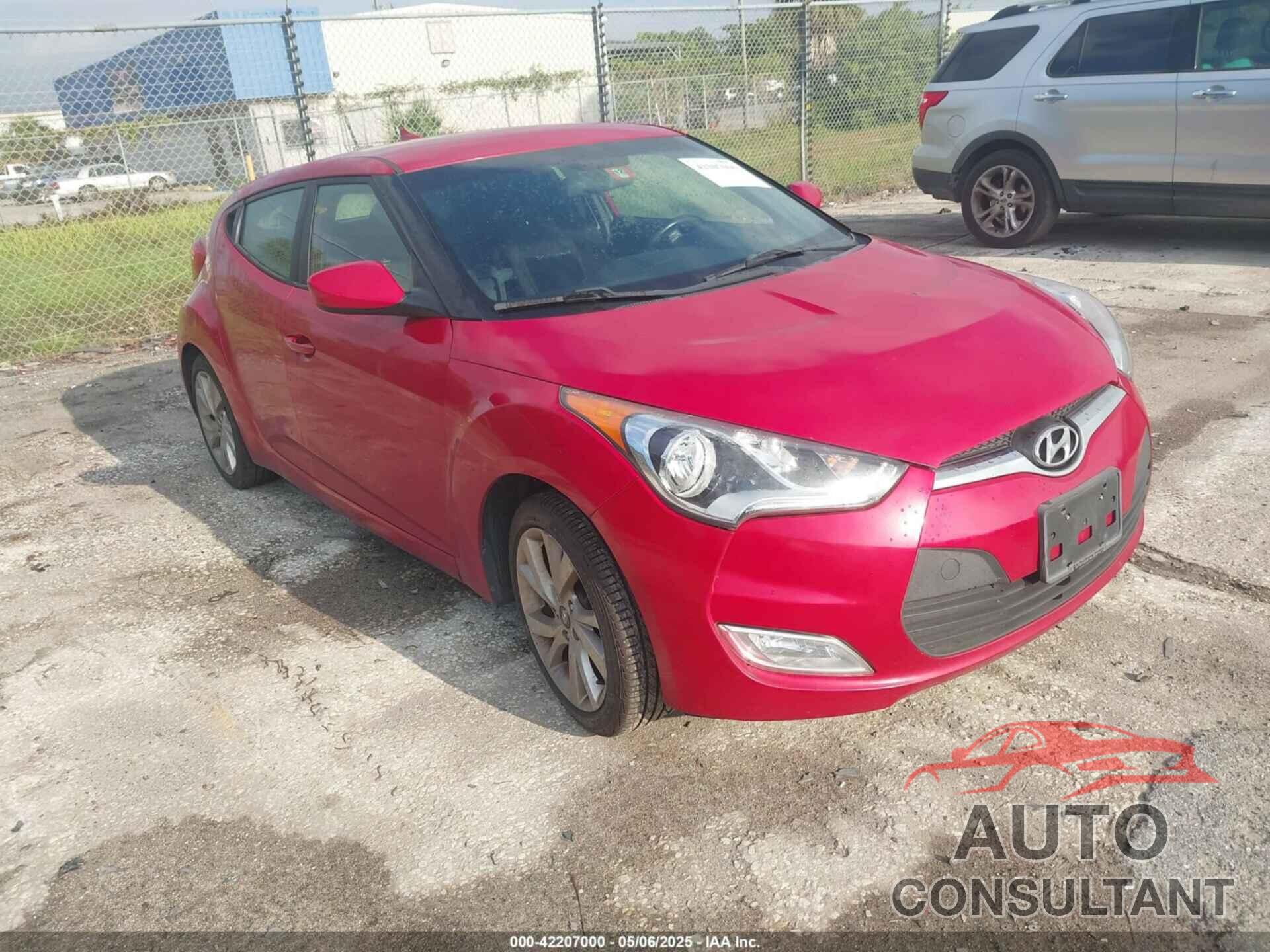 HYUNDAI VELOSTER 2017 - KMHTC6AD9HU306364