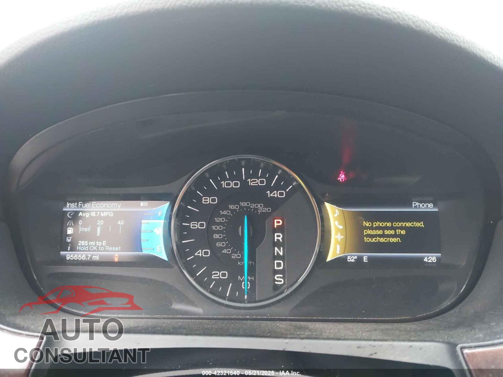 FORD EDGE 2013 - 2FMDK4KC6DBC50434