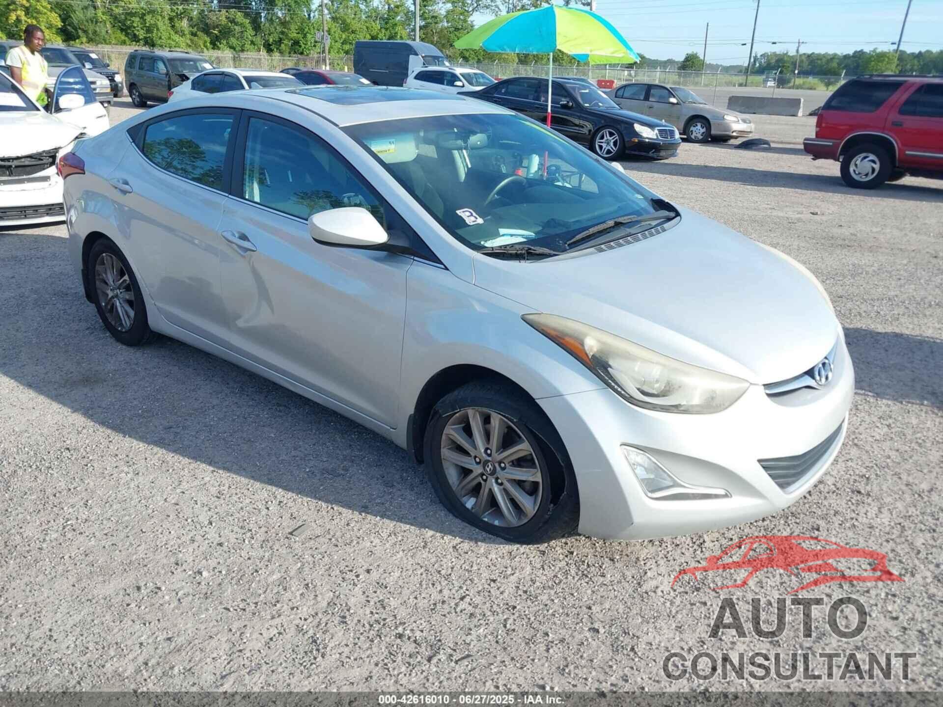 HYUNDAI ELANTRA 2015 - 5NPDH4AE7FH615796