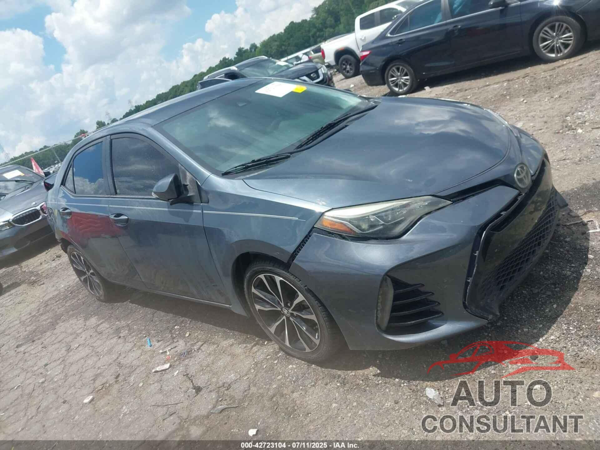 TOYOTA COROLLA 2017 - 2T1BURHE9HC805305