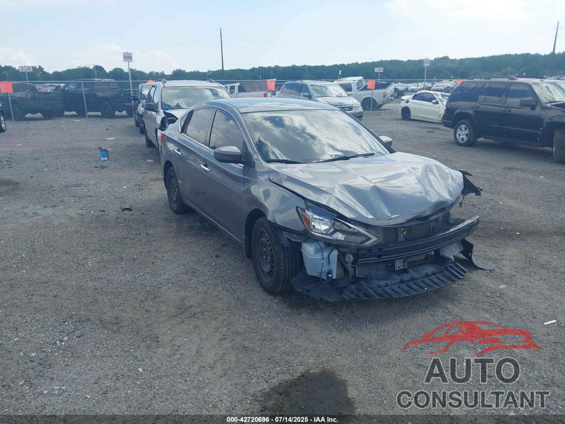 NISSAN SENTRA 2017 - 3N1AB7AP0HY278873